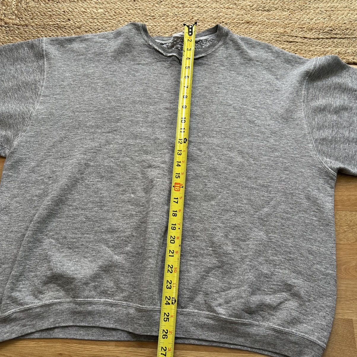 Hanes × Vintage Vintage Heather grey hanes athletic crew Size US XL / EU 56 / 4 - 4 Thumbnail