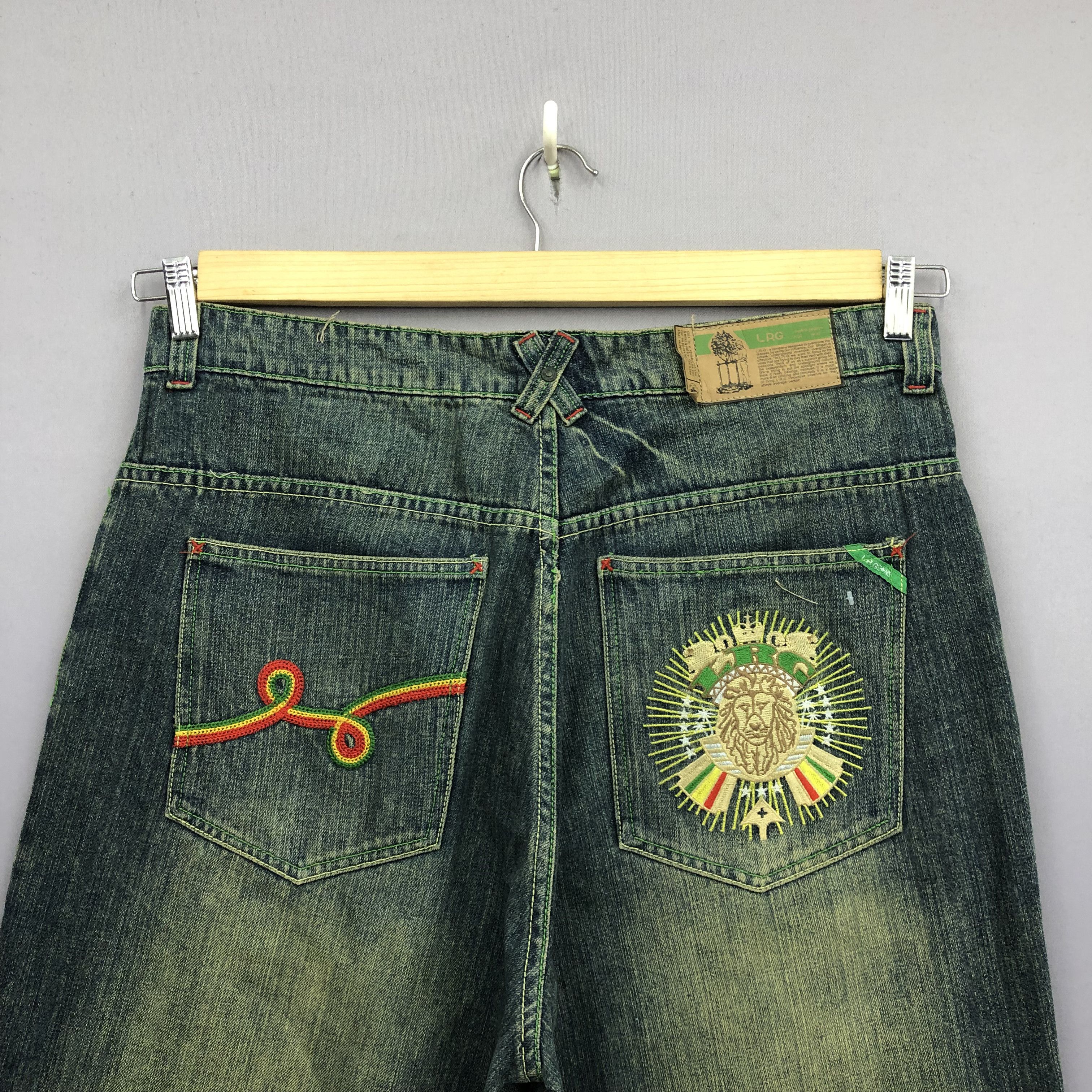 LRG Vintage Y2K LRG Skate Baggy Jeans Faded Loose Denim Pants Size US 36 / EU 52 - 6 Thumbnail