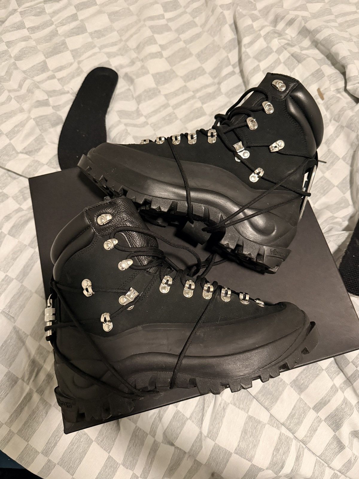 Diemme × Heliot Emil HELIOT EMIL X DIEMME Leather Hiking Playboi 