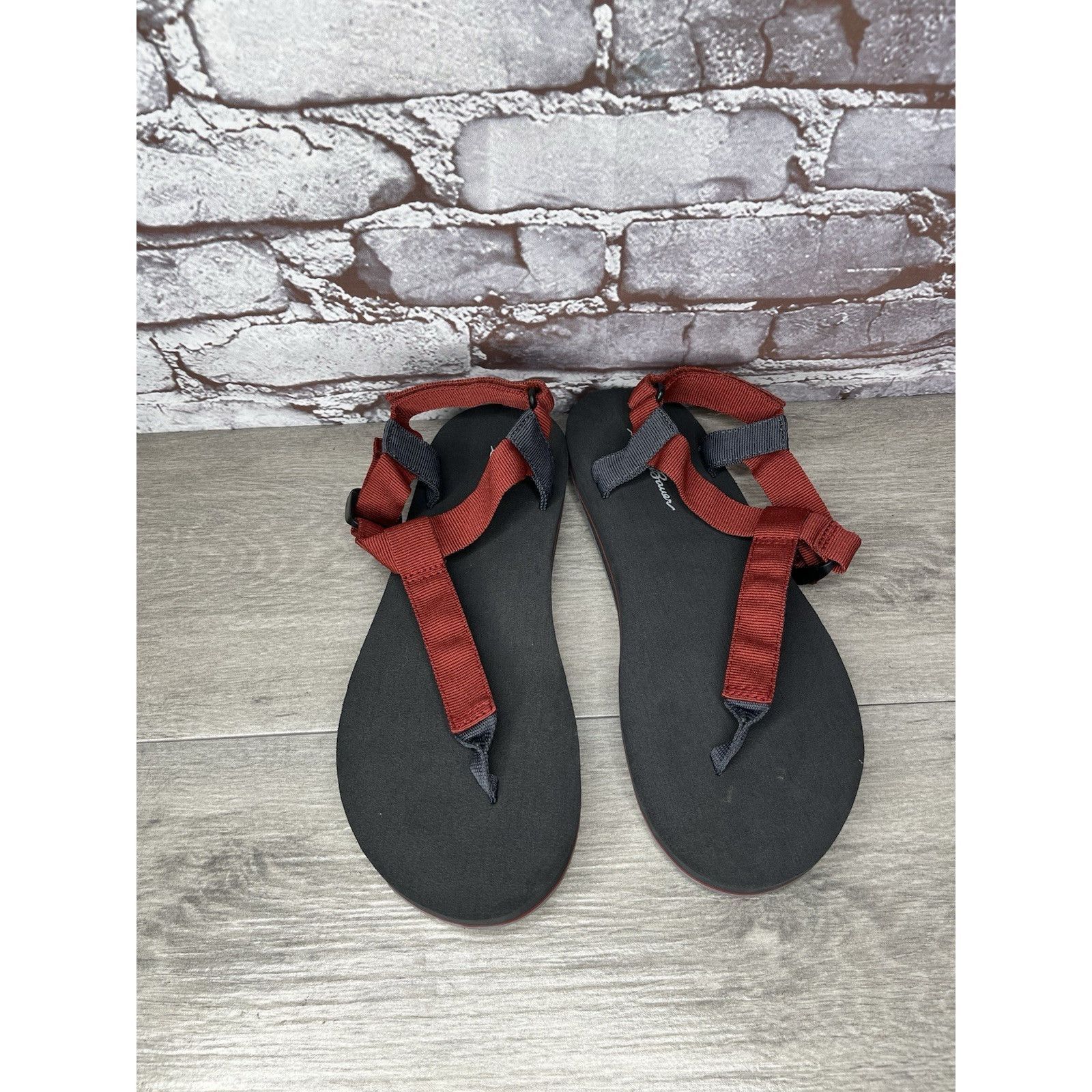Eddie Bauer Eddie Bauer Minimalist T-Strap Thong Vibram bedrock Red Sand Size US 9 / IT 39 - 1 Thumbnail