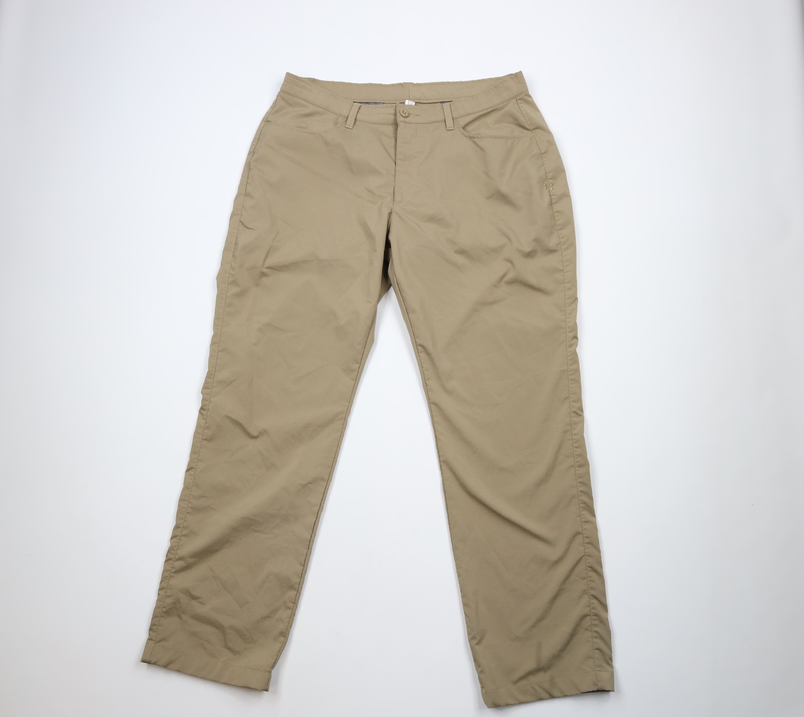 Under Armour × Vintage Under Armour Loose Fit Flat Front Golfing Chino Pants Size US 36 / EU 52 - 1 Thumbnail