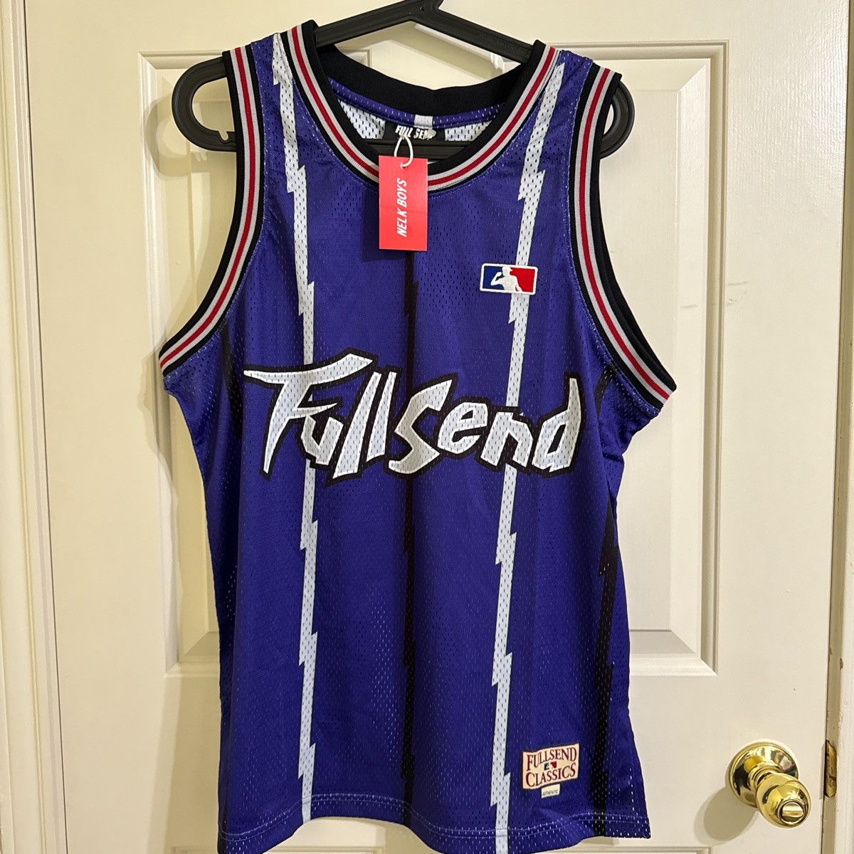 Full Send Full Send x Nelk Boys Basketball Jersey Size US M / EU 48-50 / 2 - 1 Thumbnail