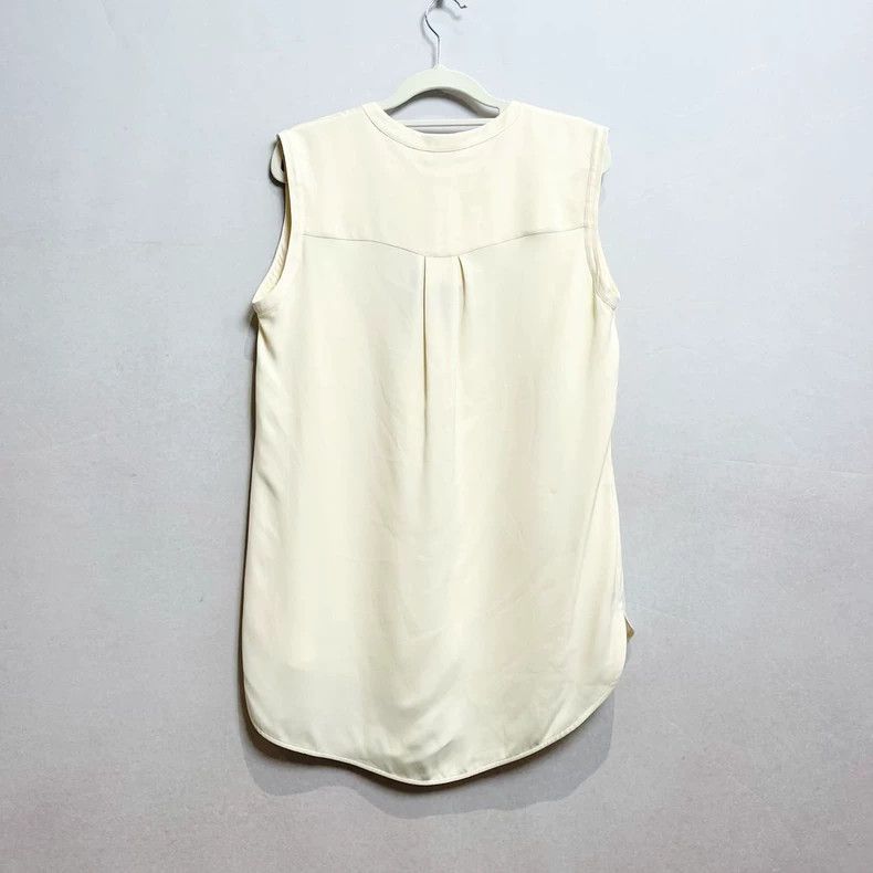 Loro Piana LORO PIANA Silk sleeveless top Size M / US 6-8 / IT 42-44 - 2 Thumbnail