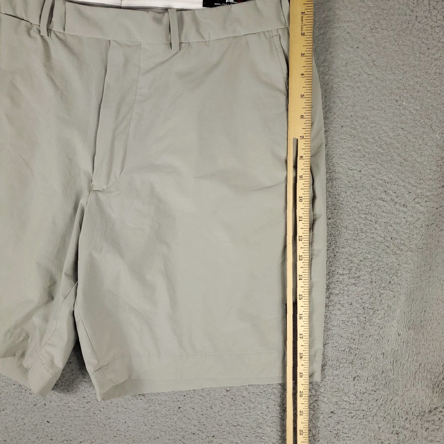 Ralph Lauren RLX Ralph Lauren Shorts Mens Size 38 Gray Nylon Golf Chino Flat Front Casual Office Workwear Modern Sports Size US 38 / EU 54 - 5 Thumbnail