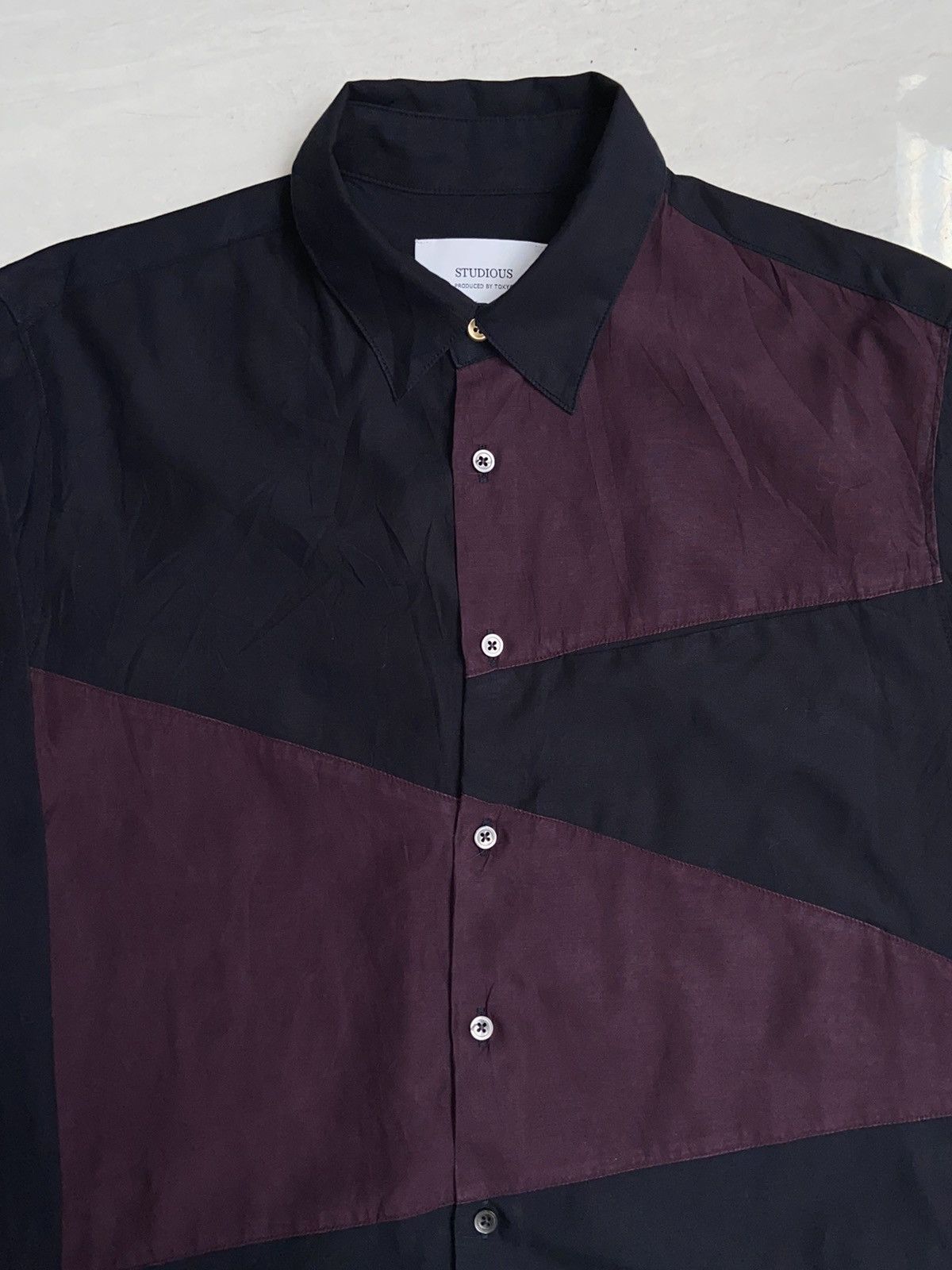 STUDIOUS STUDIOUS By Tokyo Navy Shirt Size 48L - 7 Thumbnail