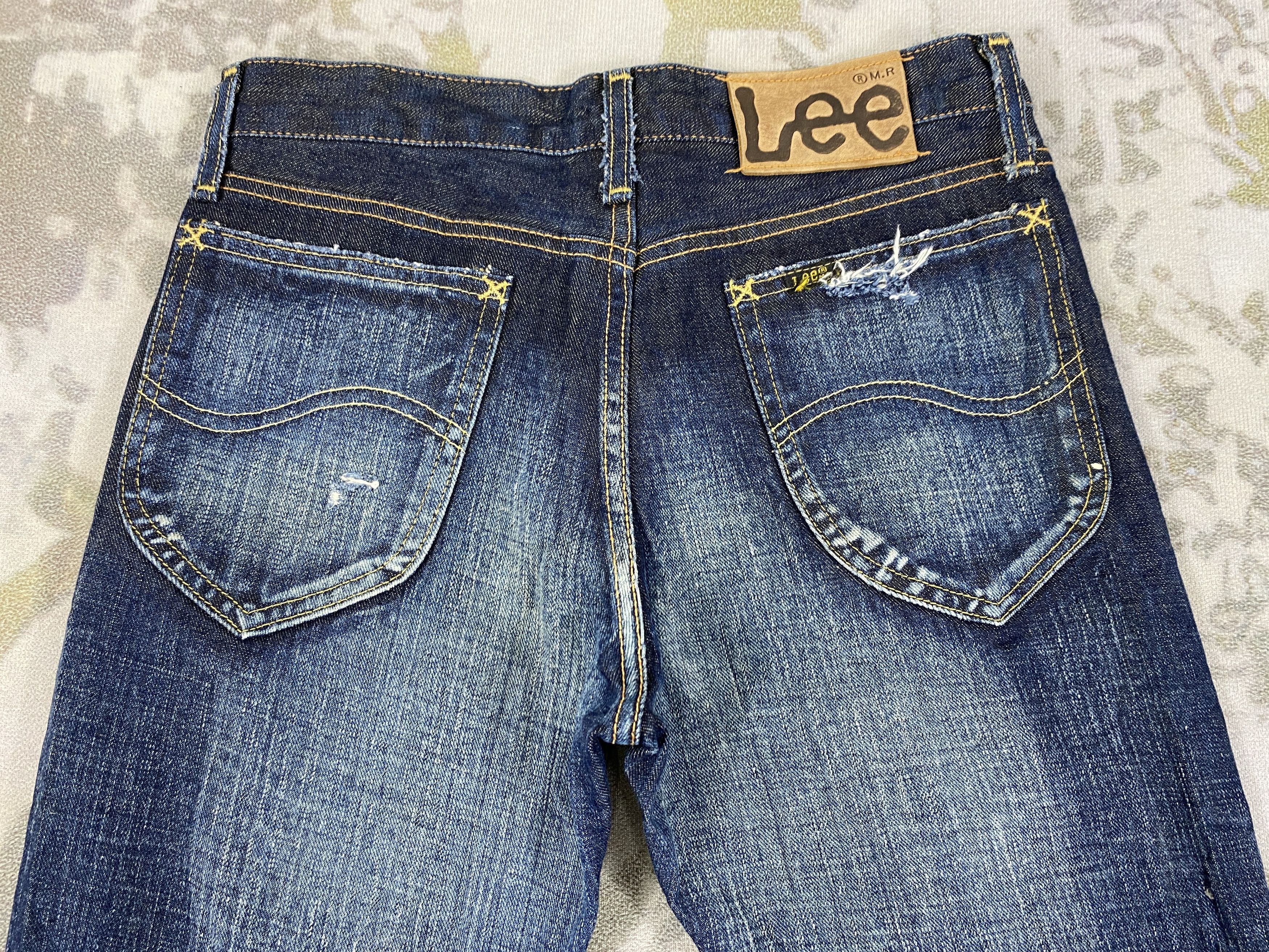 Levi's Vintage Lee Riders Flare Jeans 29x34 Denim- JN3807 Size US 29 - 4 Thumbnail
