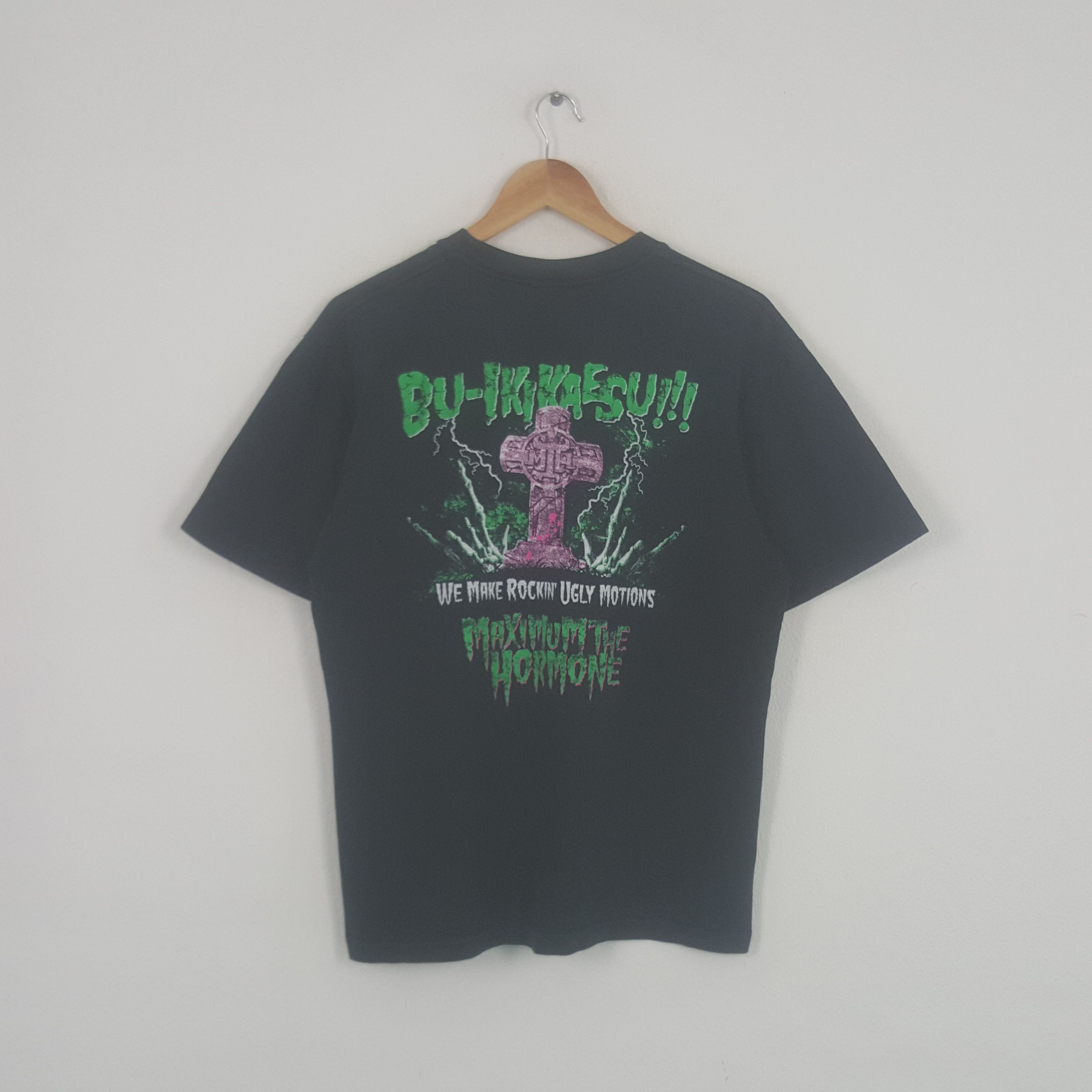 Band Tees × Vintage Vintage Maximum The Hormone Japanese Heavy Metal Tshirt Size US L / EU 52-54 / 3 - 3 Thumbnail