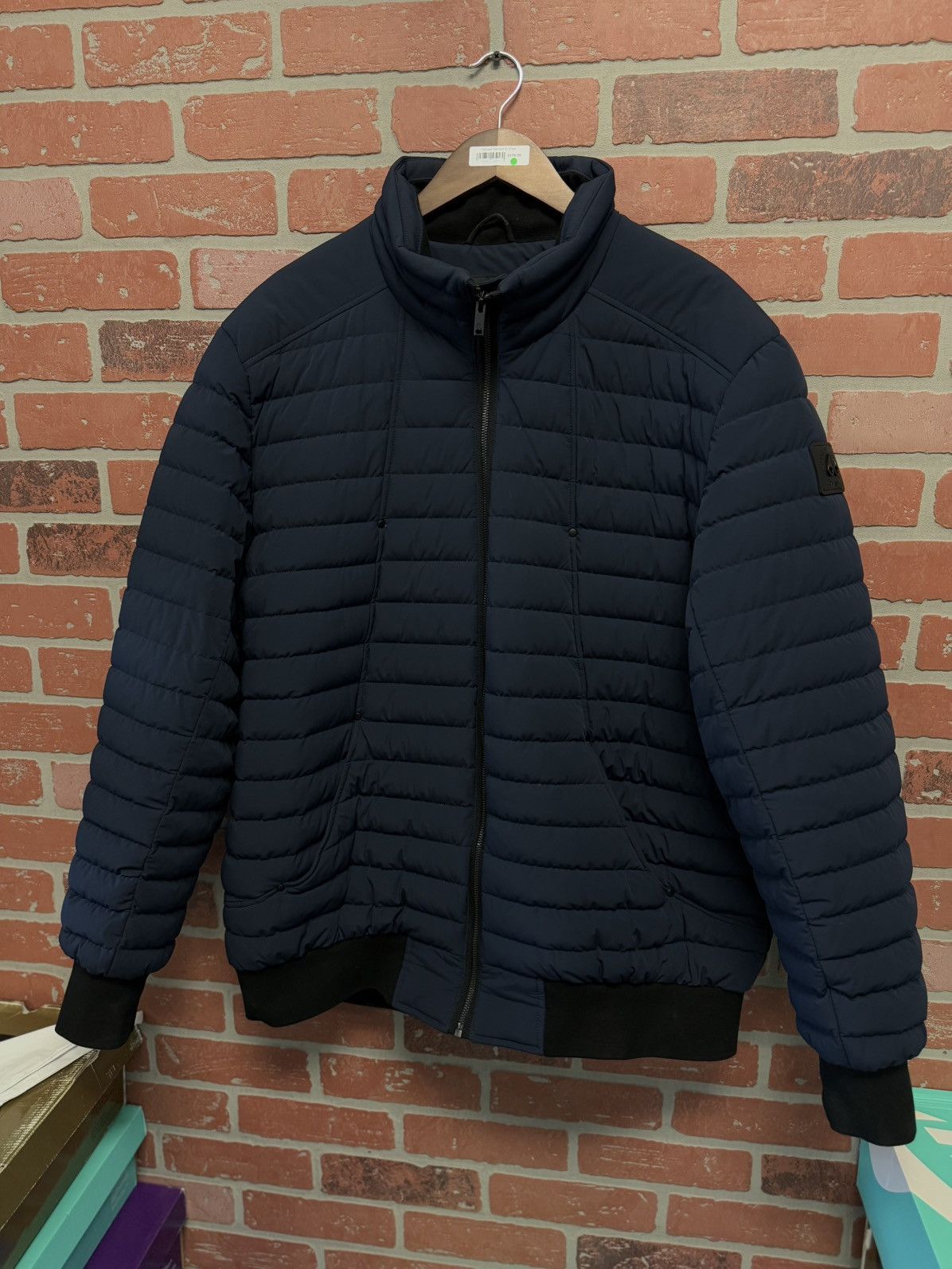 Moose Knuckles Moose Knuckles Jacket- Keap Bomber- Blue XXL Size US XXL / EU 58 / 5 - 3 Thumbnail
