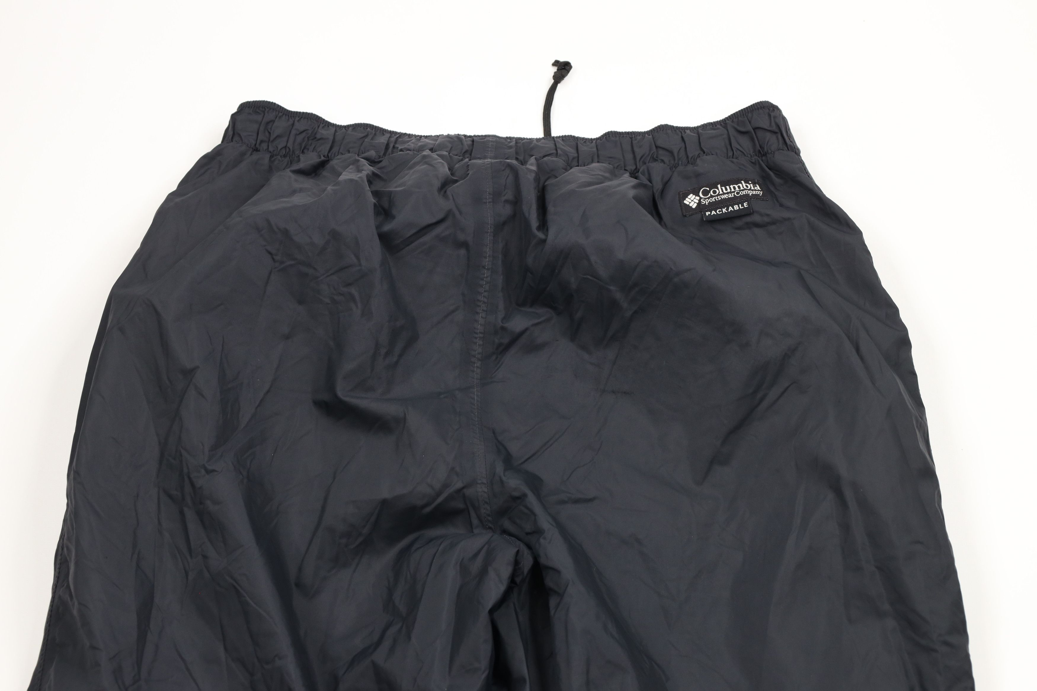 Columbia × Vintage Vintage 90s Columbia Packable Waterproof Wide Leg Rain Pants Size US 36 / EU 52 - 9 Thumbnail