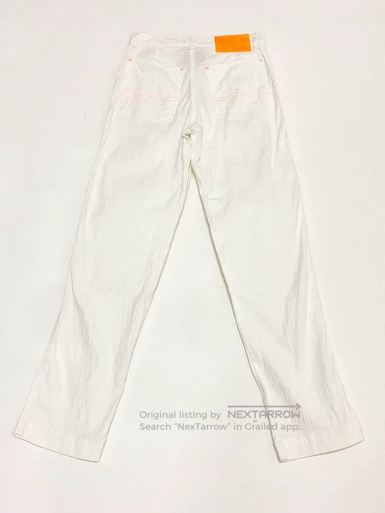 Walter Van Beirendonck Walter Van Beirendonck White pocket pants Size 22" - 3 Thumbnail