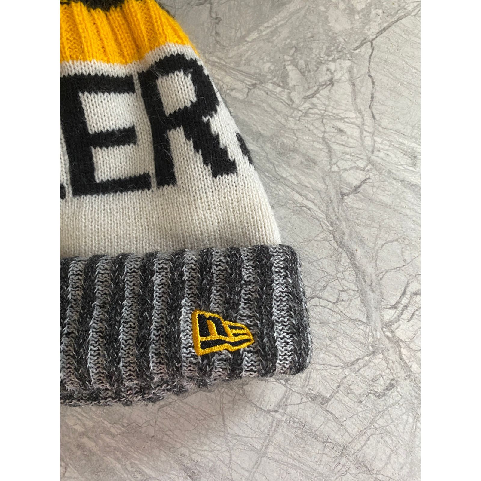 New Era Pittsburgh Steelers NFL Football New Era Winter Beanie Size ONE SIZE - 4 Thumbnail