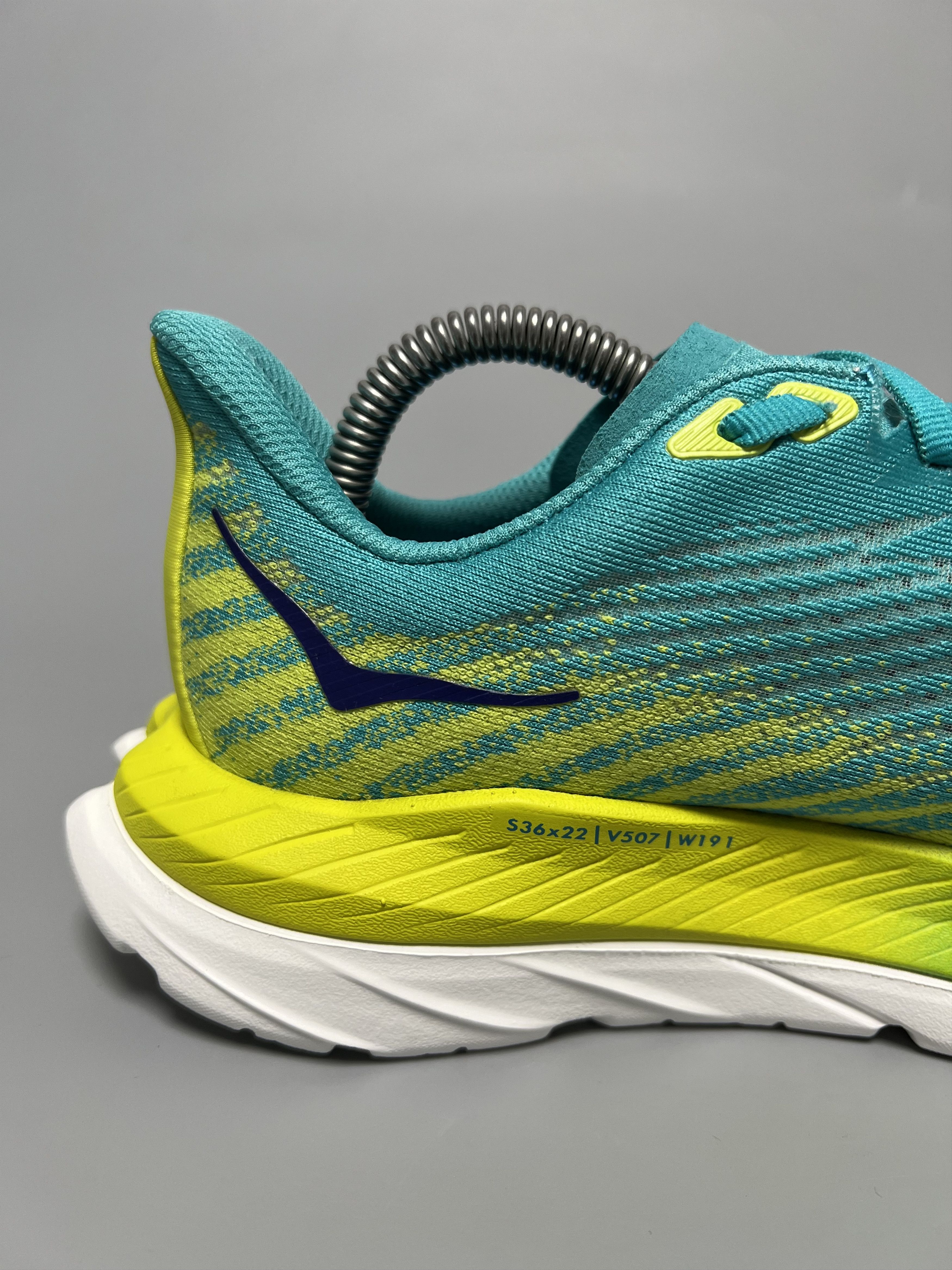 Hoka 7B Sample Hoka One One Mach 5 Running Shoes Walking Gym Size US 7 / IT 37 - 6 Thumbnail