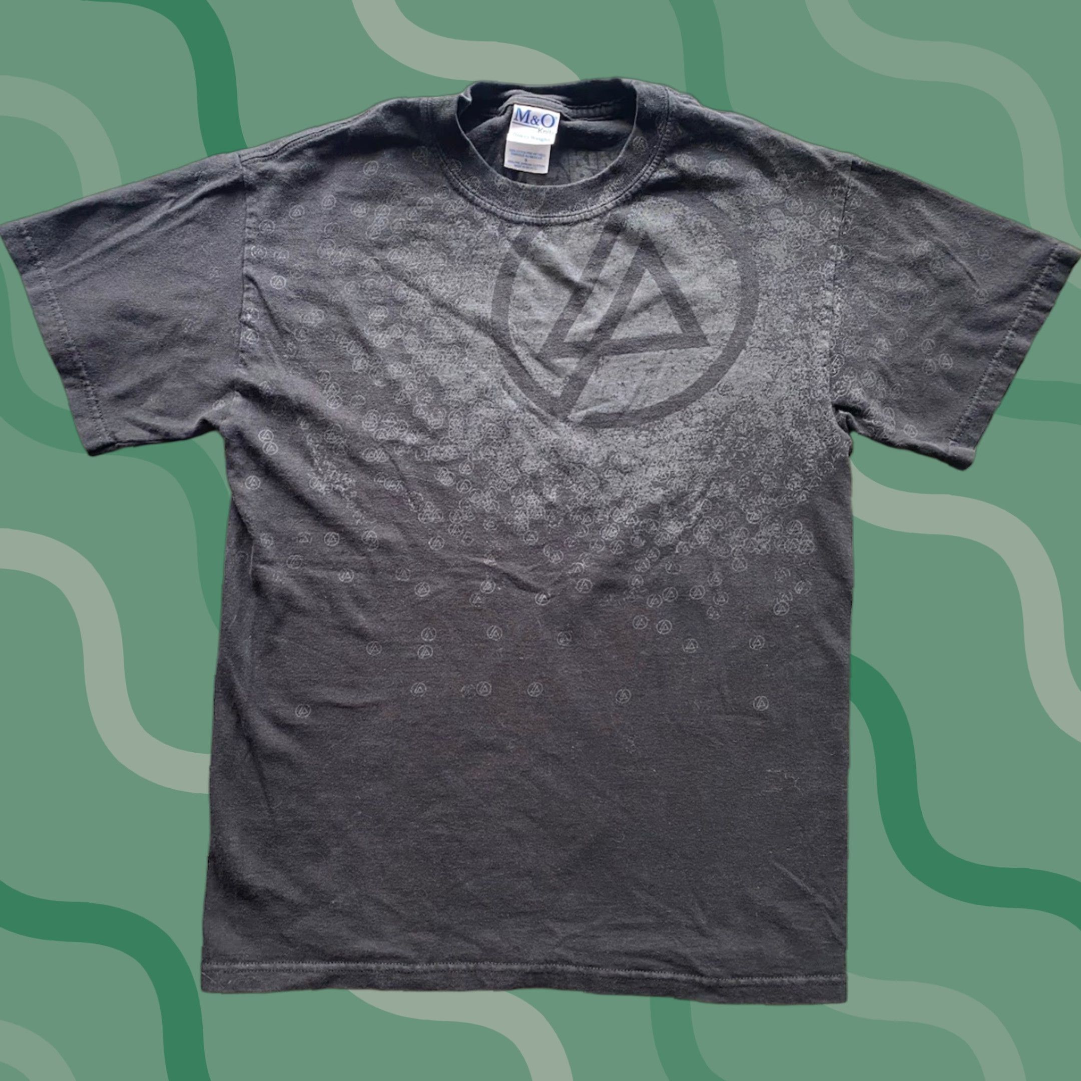 Vintage M&O KNITS T Shirt Men’s S Linkin Park Logo LP Black Short Sleeve Band Mens S Black Logo Short Sleeve Tee Size US S / EU 44-46 / 1 - 1 Thumbnail
