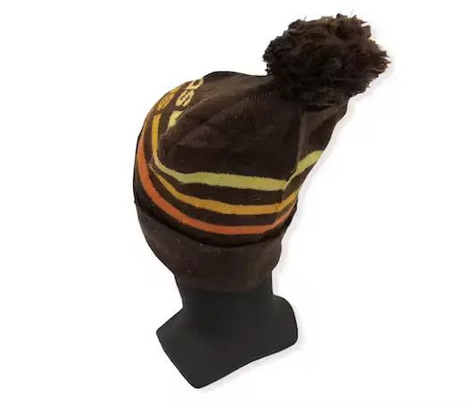 Adidas × Vintage Vintage Adidas Spell Out Beanie Hat Size ONE SIZE - 4 Thumbnail
