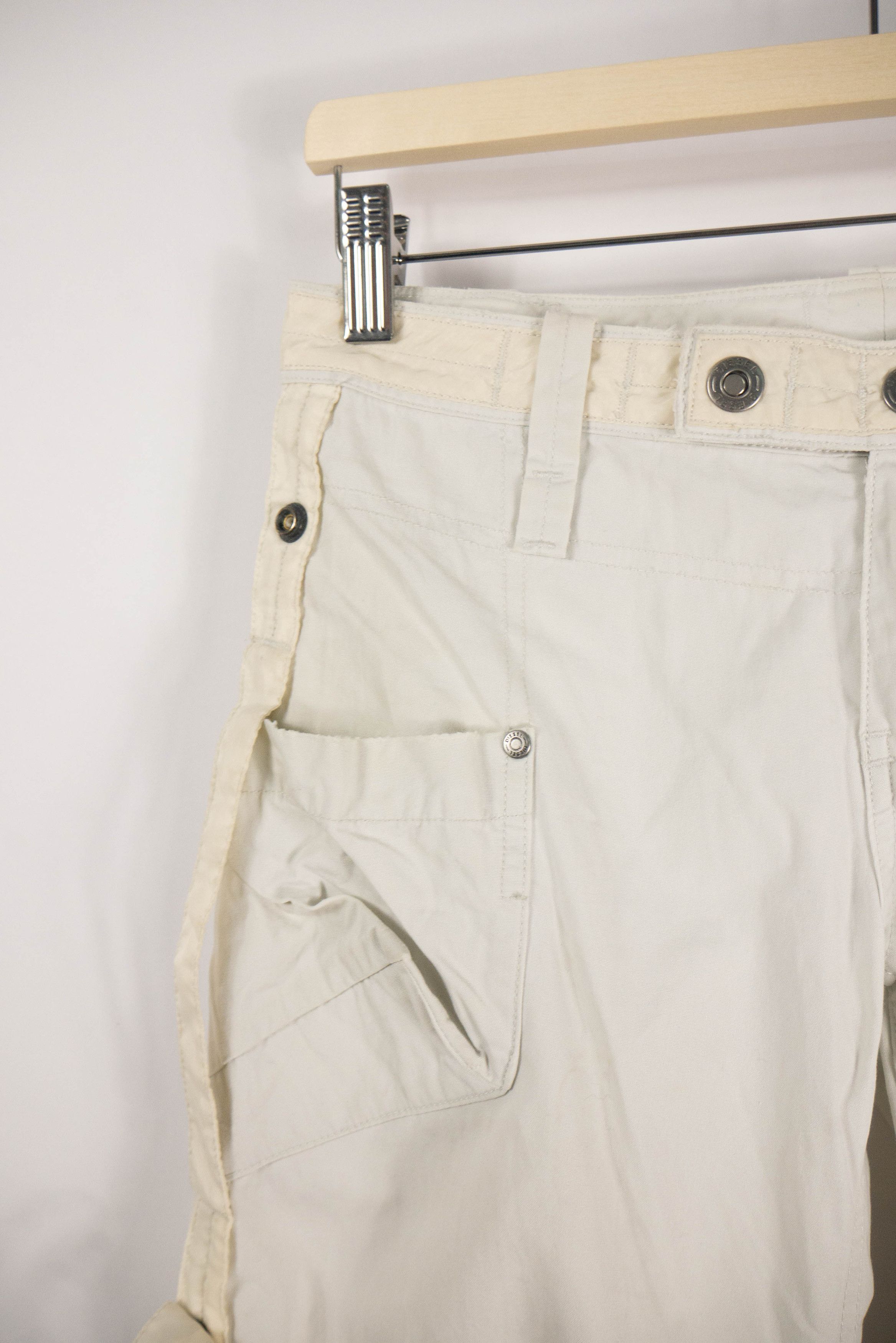 Diesel Diesel pants alternative Y2K streetwear baggy oversized Size 26" / US 2 / IT 38 - 3 Thumbnail