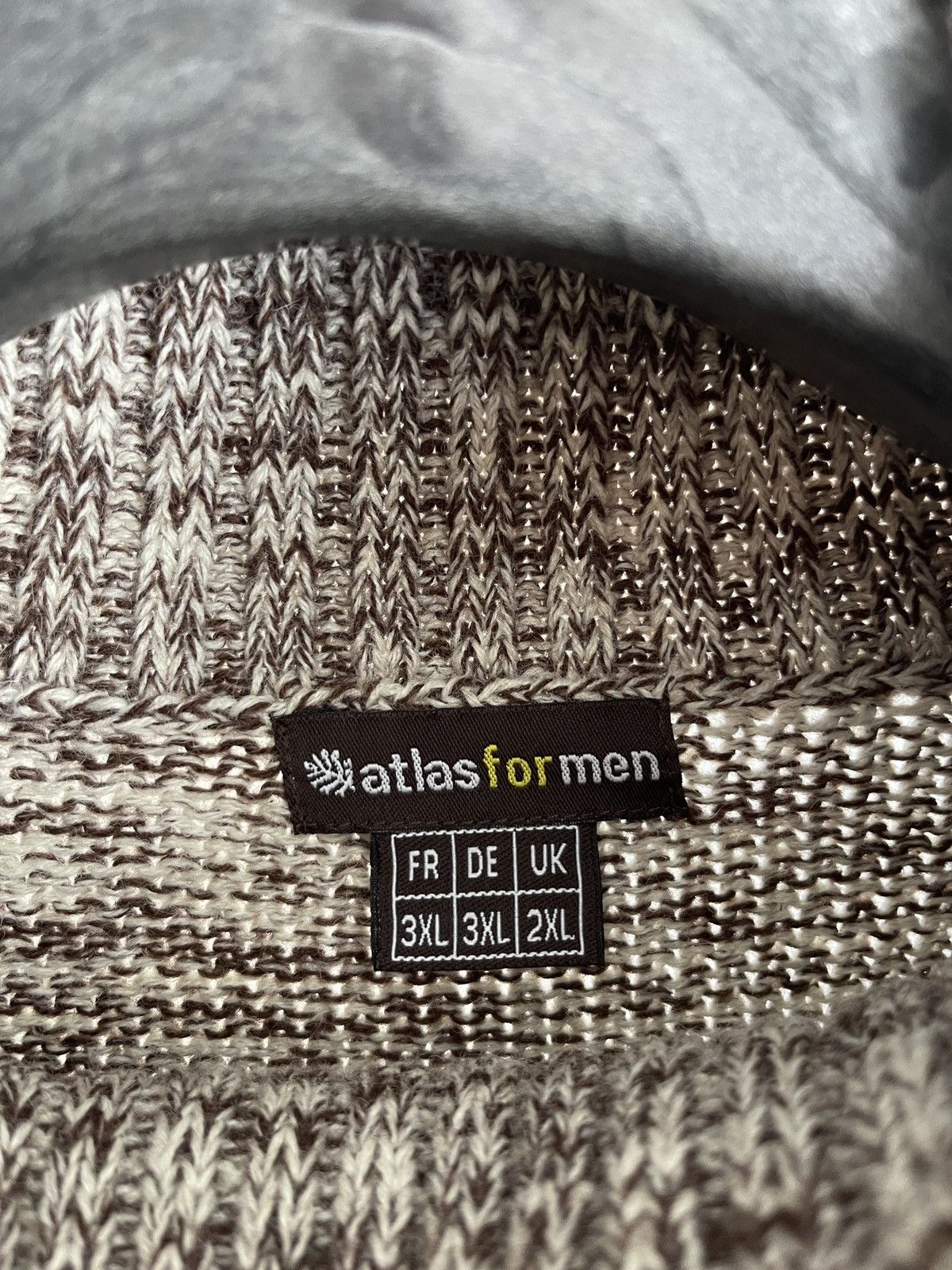 Other 🔥Vintage rare knit atlas for men sweater collar jumper Size US XXL / EU 58 / 5 - 4 Thumbnail