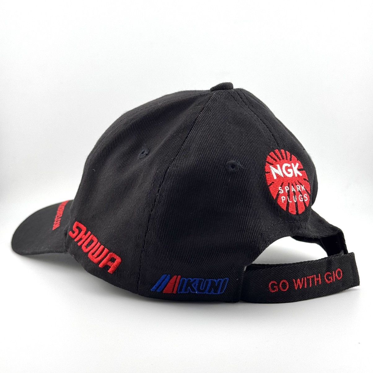 Vintage Gio Bikes Cycling Racing Team NGK Zongshen Promo Cap Size ONE SIZE - 5 Thumbnail