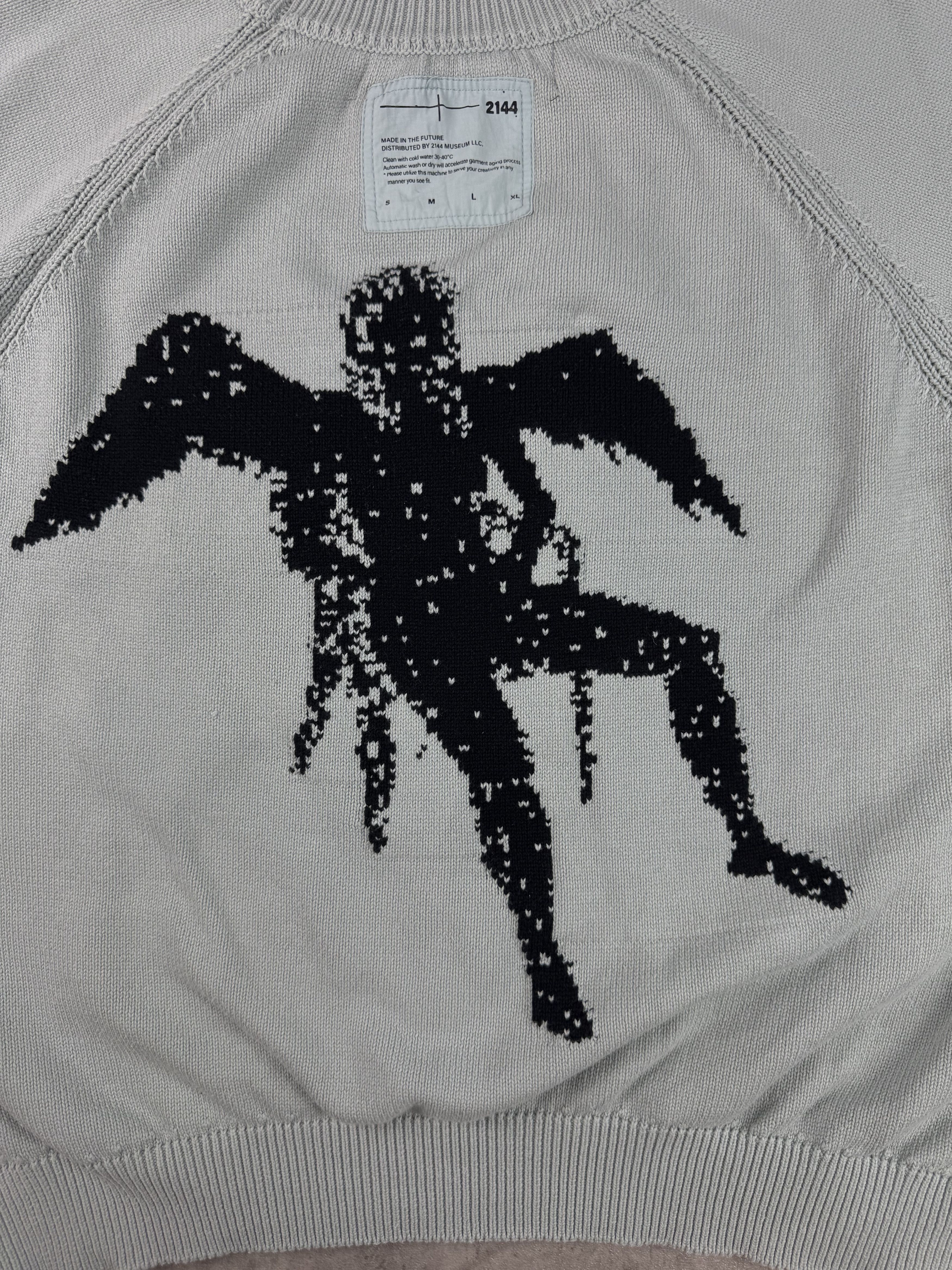 Kody Phillips 2144 MUSEUM AW20 Dye Intarsia Knit Sweatshirt Size Large Size US L / EU 52-54 / 3 - 11 Thumbnail