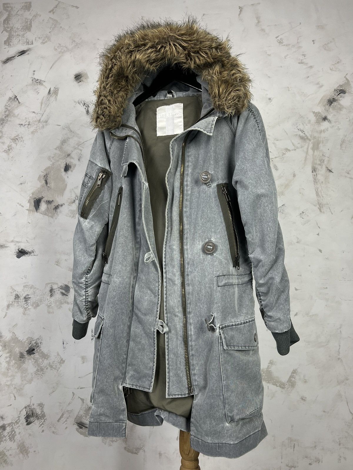 Allsaints Vintage All Saints Parka Jacket Size XS - S Size S / US 4 / IT 40 - 1 Thumbnail