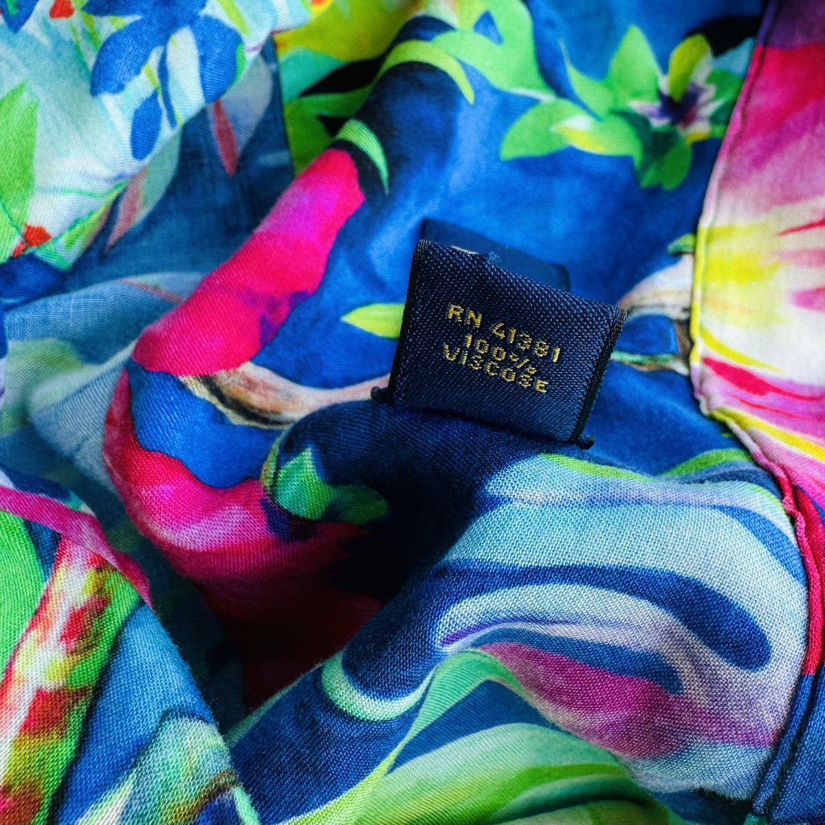 Polo Ralph Lauren Polo Ralph Lauren Hawaiian Shirt Men Size Xl 100% Viscose Size US XL / EU 56 / 4 - 4 Thumbnail