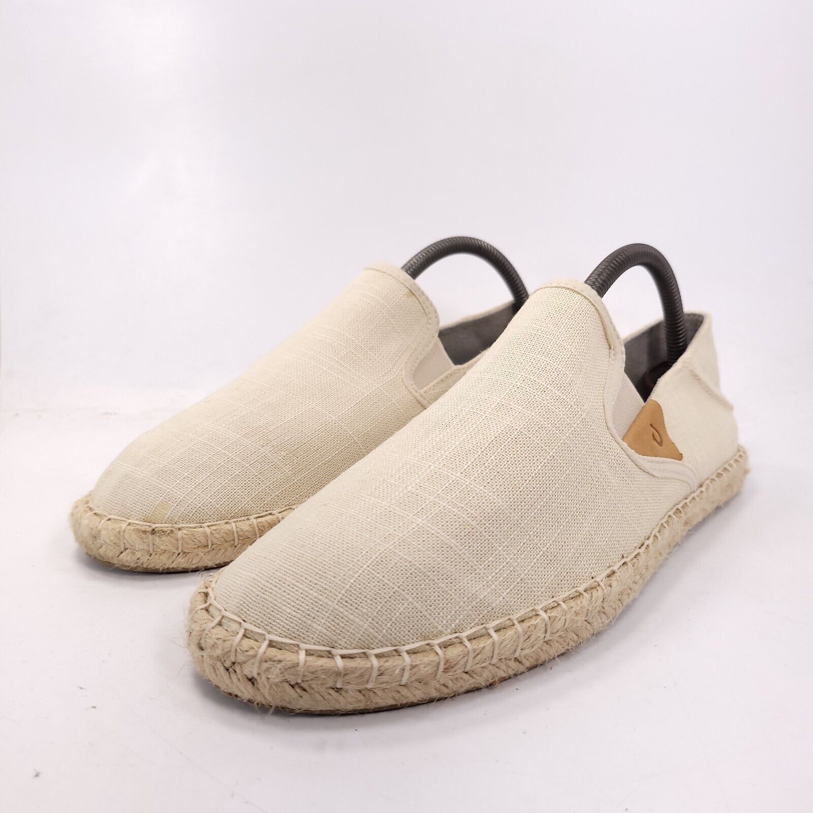 Olukai Olukai Kailua Canvas Flat Shoe Womens Size 9.5 20449 White Size US 9.5 / IT 39.5 - 1 Thumbnail