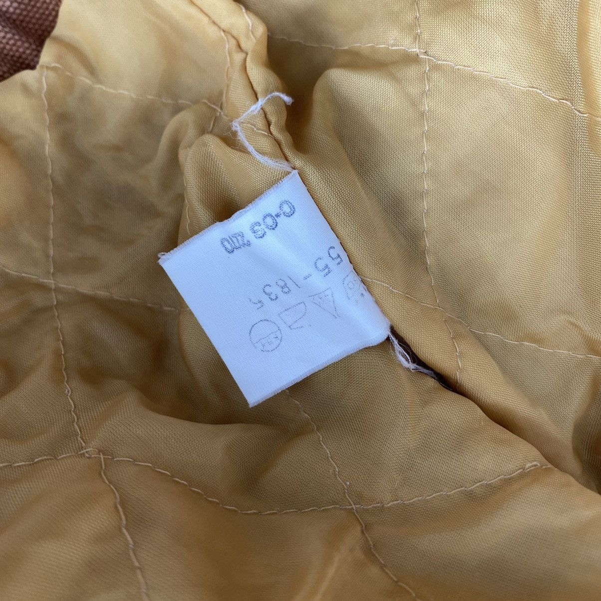 Japanese Brand Vintage Kearney House Quilted Work Jacket Canvas Rust Brown Size US L / EU 52-54 / 3 - 11 Thumbnail