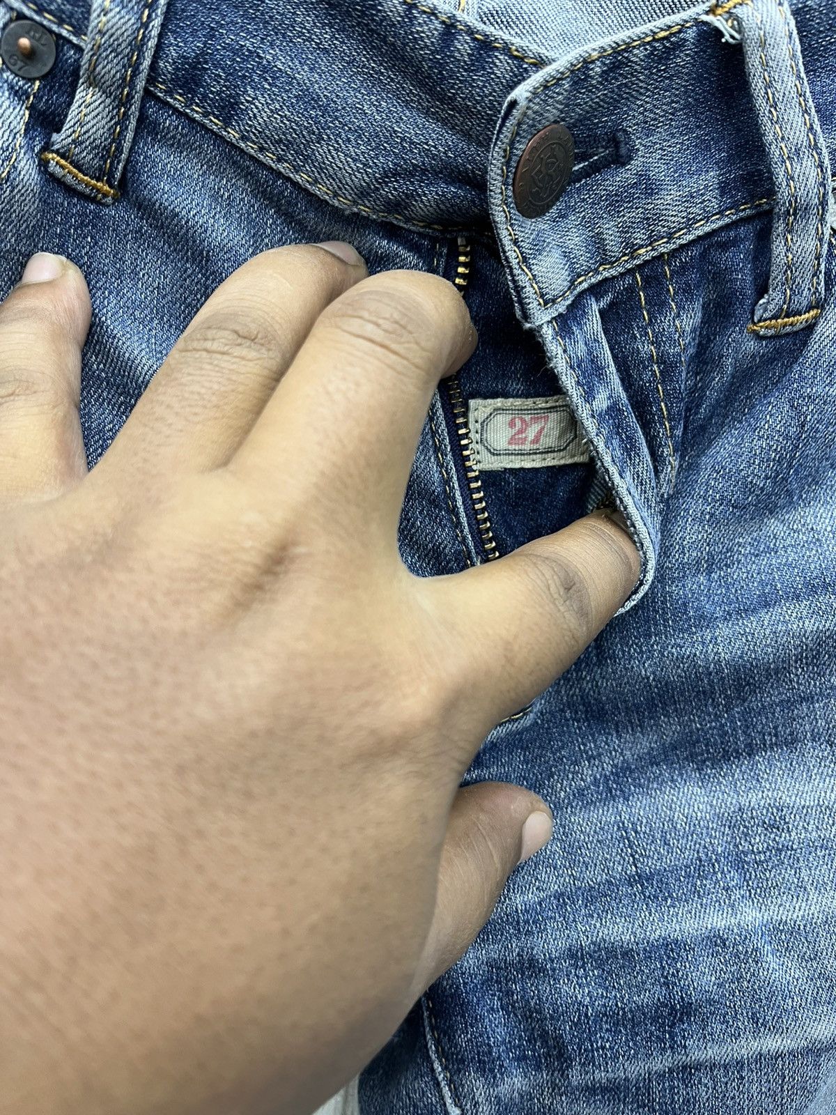 Polo Ralph Lauren × Ralph Lauren ARCHIVE🔥RALPH LAUREN RL SLIM BOOTCUT DENIM Size 30" / US 8 / IT 44 - 9 Thumbnail
