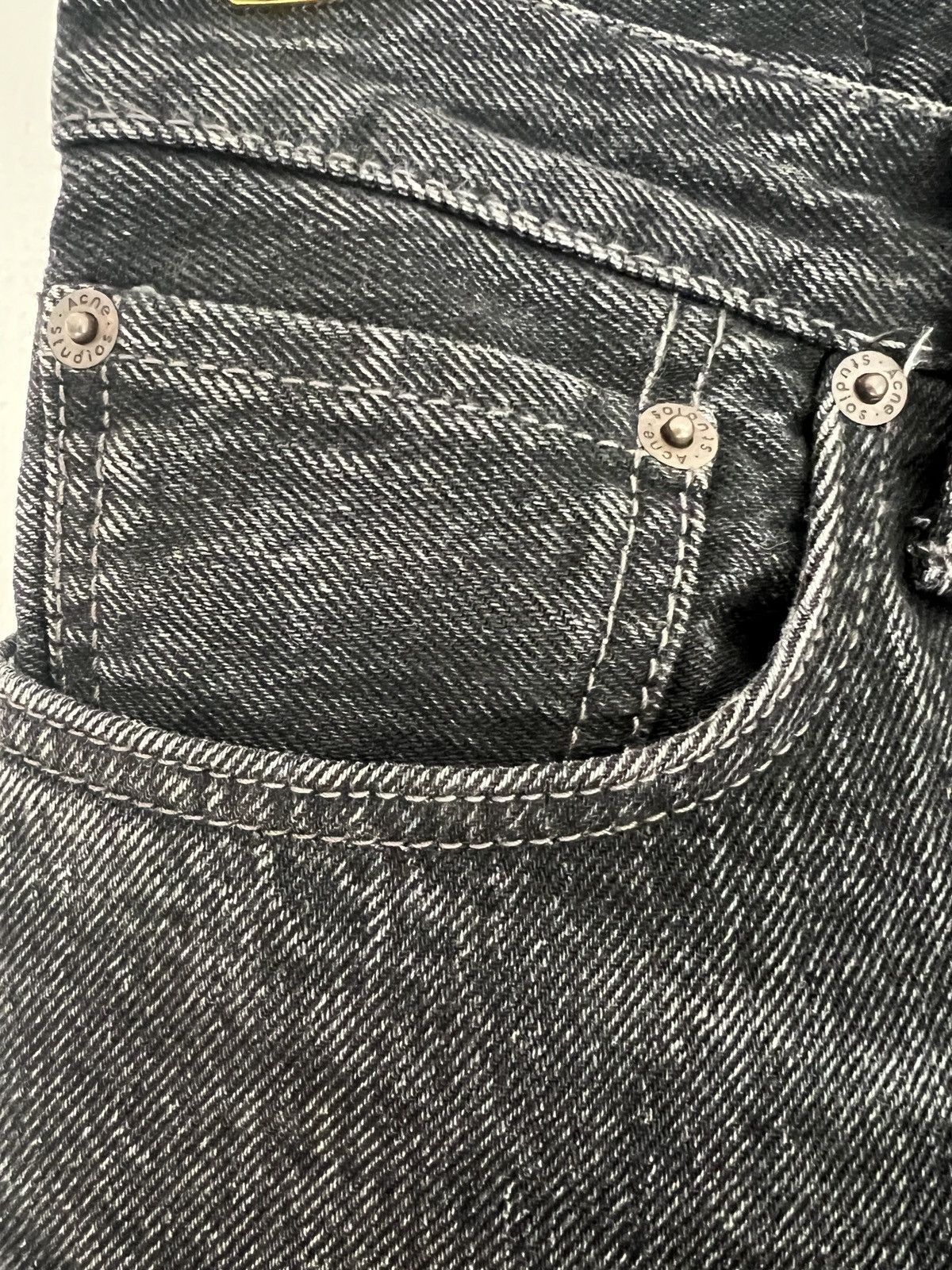 Acne Studios Acne Studios 1997 Vintage Black Size US 29 - 5 Thumbnail