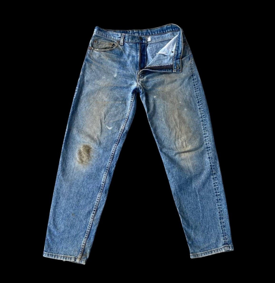 Levi's Vintage Clothing VINTAGE 1993 LEVIS 550 DIRTY MUDWASH GRUNGE JEAN USA W35X31" Size US 35 - 7 Thumbnail