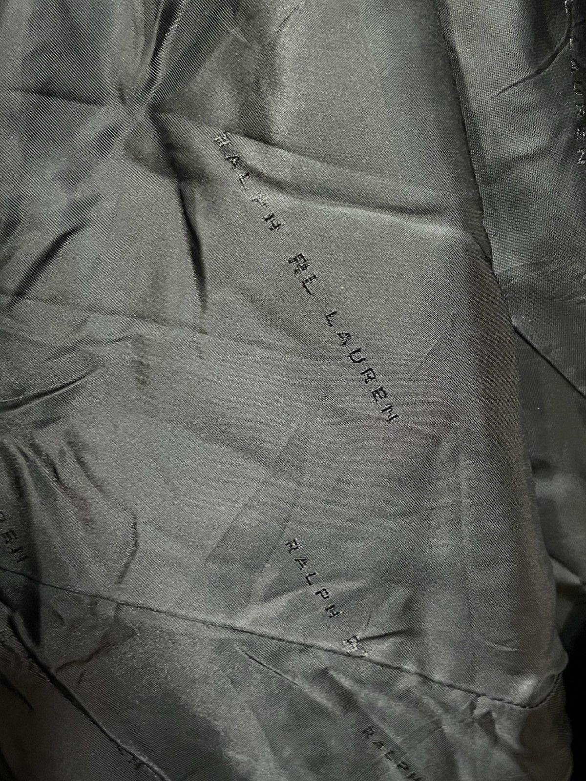 Ralph Lauren Ralph RL Lauren Classic long Jacket wool linen black Size ONE SIZE - 7 Thumbnail
