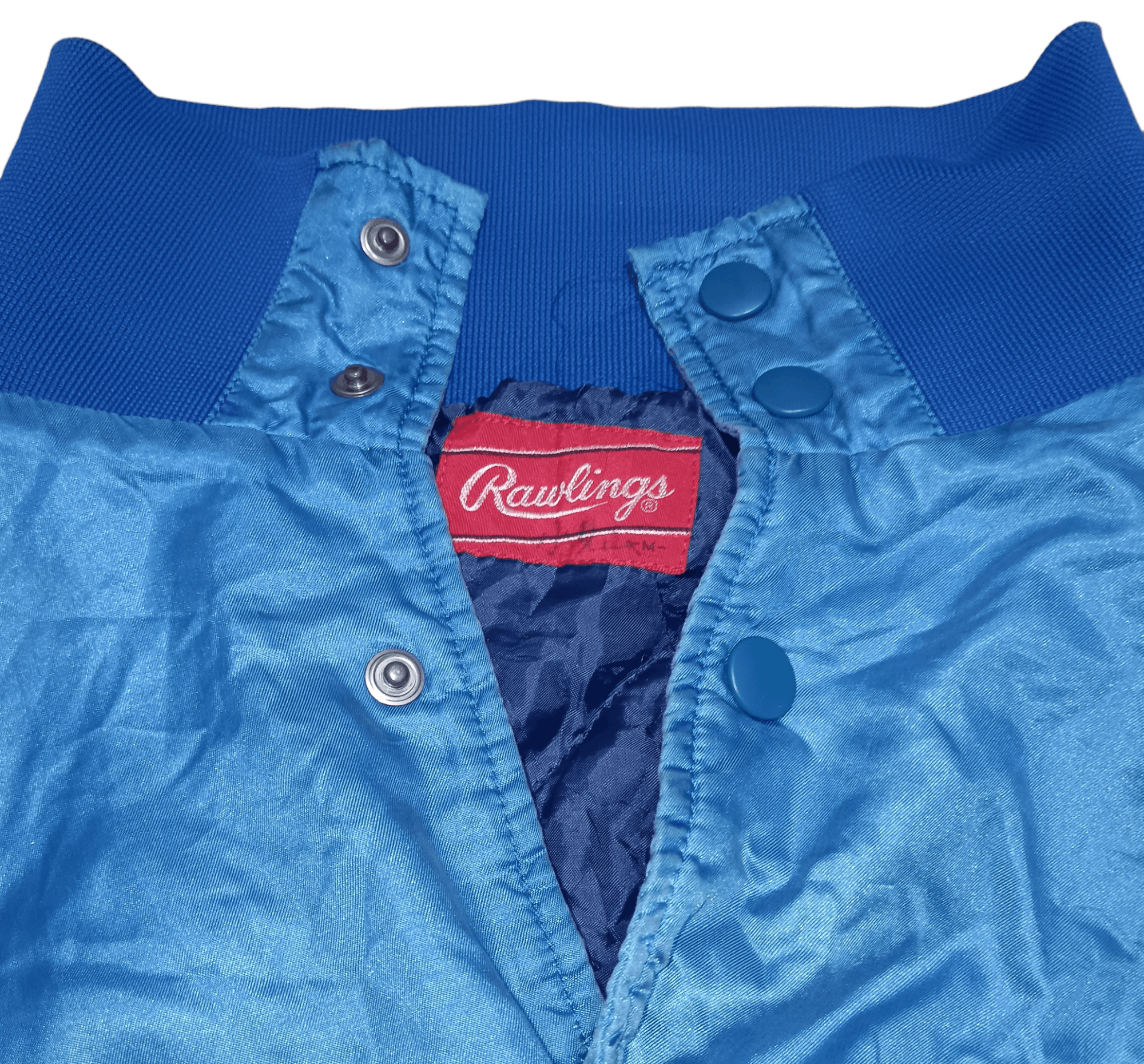 Japanese Brand CRAZY VINTAGE RAWLINGS IRUMASHI EAGLES BASEBALL JACKET Size US L / EU 52-54 / 3 - 3 Thumbnail
