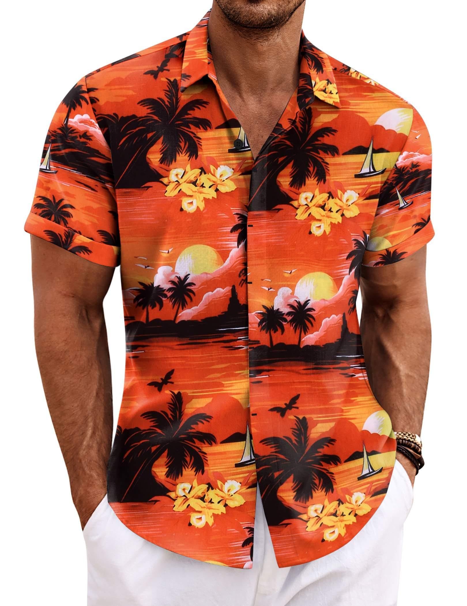 Other Men's linen beach summer shirt Size US L / EU 52-54 / 3 - 3 Thumbnail