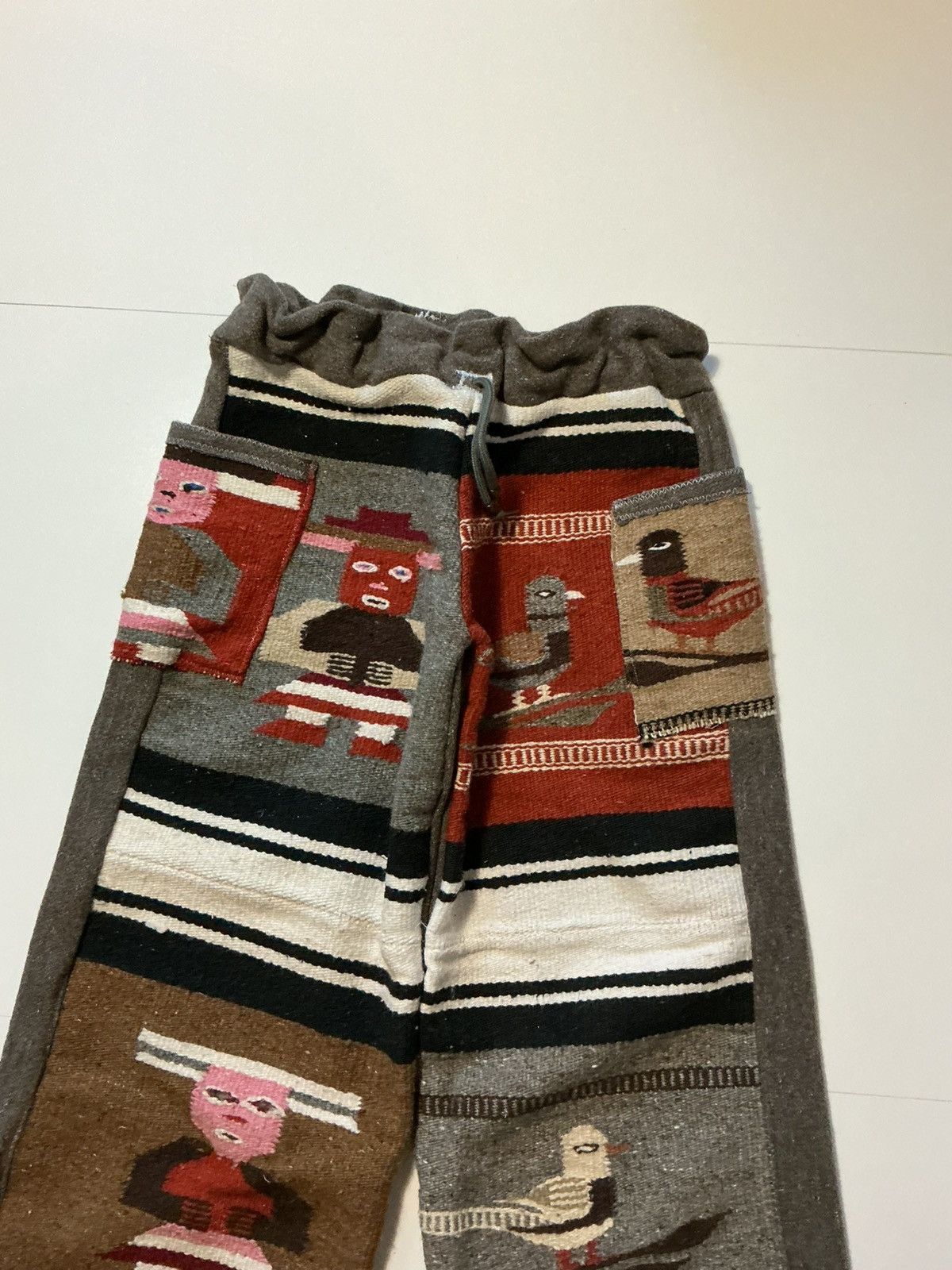 Vintage Vintage South American Folk Art 1Of1 Reworked Tapestry Pants Size US 34 / EU 50 - 5 Thumbnail