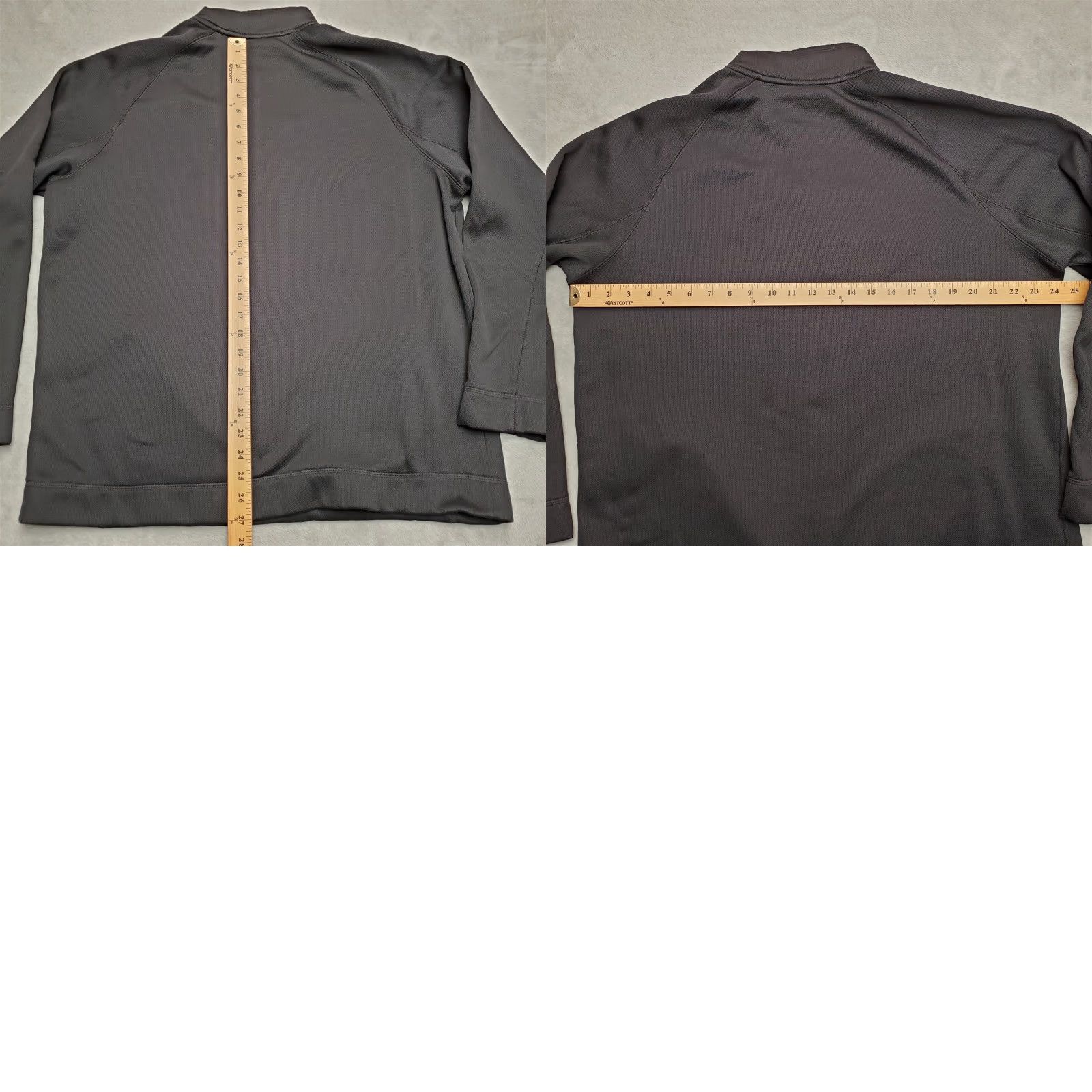 Reebok VINTAGE Reebok Jacket Men XL Black Playwarm 1/4 Zip Pullover Performance Fleece Size US XL / EU 56 / 4 - 8 Thumbnail