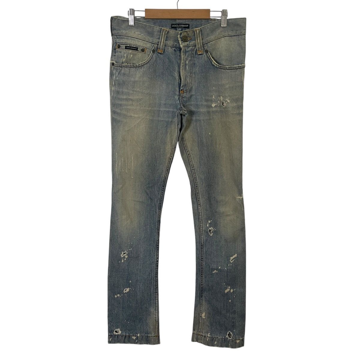 Dolce & Gabbana Vintage Dolce & Gabbana Hollywood Distressed Denim Size US 33 - 1 Thumbnail