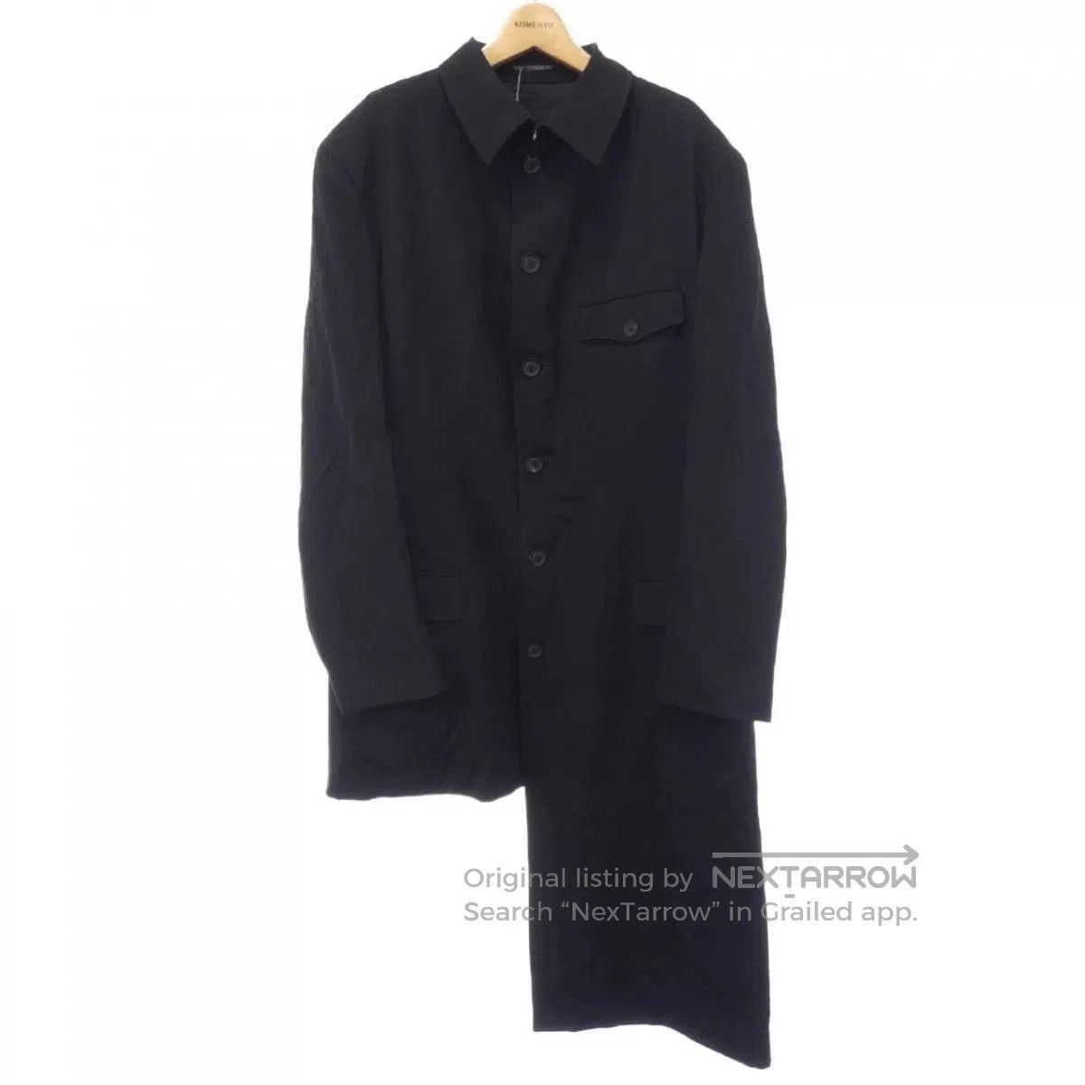 Yohji Yamamoto asymmetrical coat by yohji yamamoto. Size US M / EU 48-50 / 2 - 1 Thumbnail