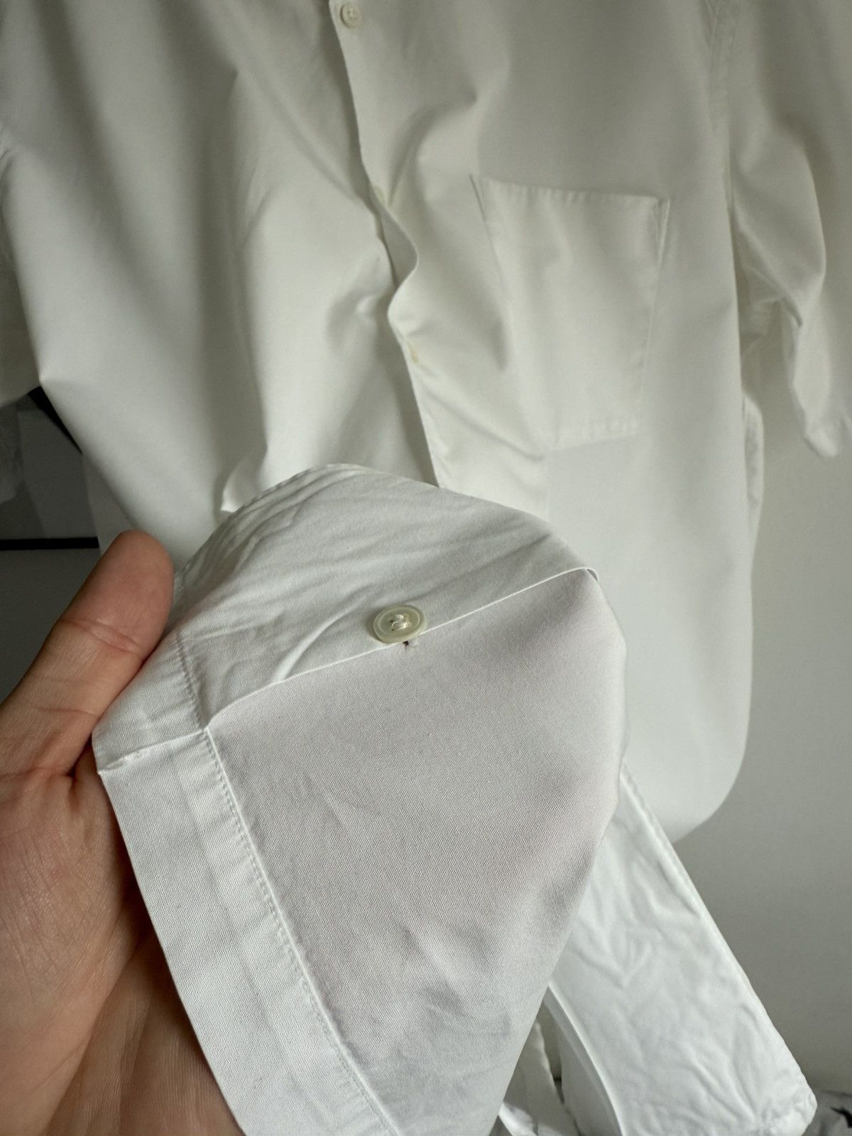 Comme des Garcons Comme Des Garçons SHIRT Short Sleeve Button Up Size US L / EU 52-54 / 3 - 7 Thumbnail