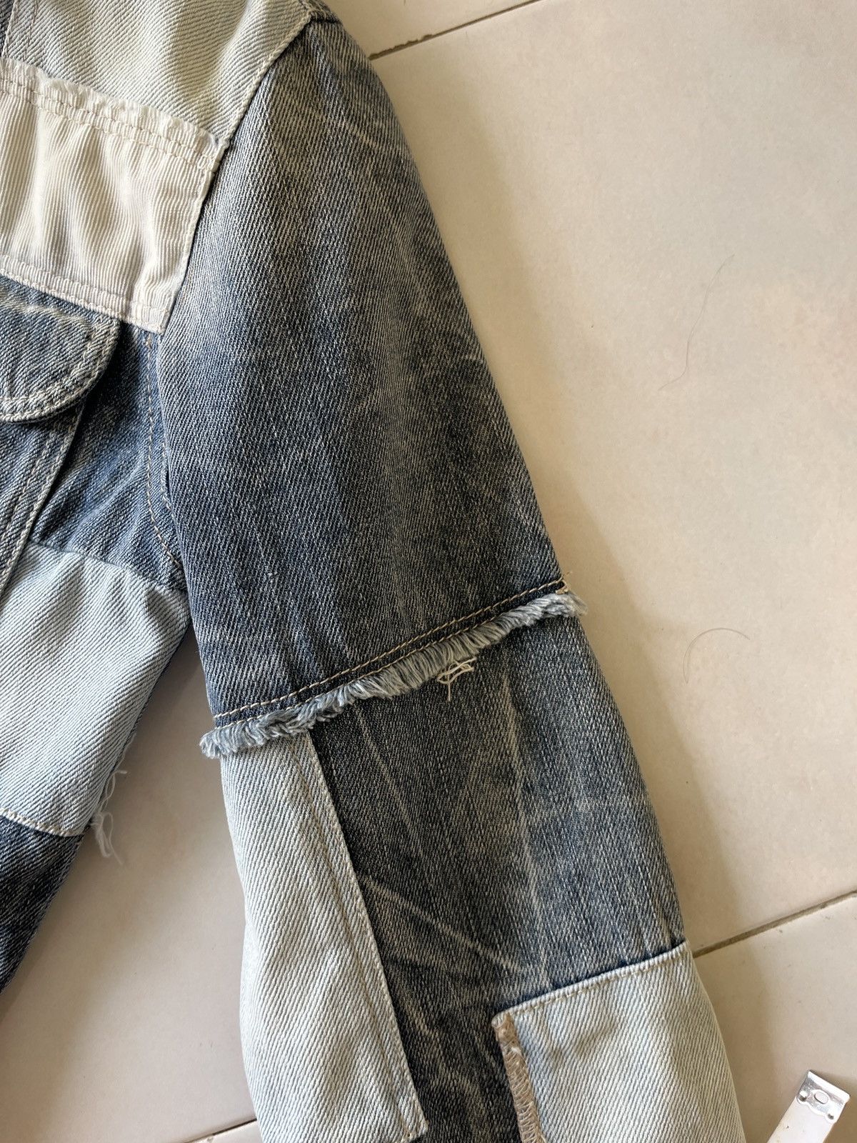 Isabel Marant Isabel Marant Patchwork Denim Jacket Size S / US 4 / IT 40 - 13 Thumbnail