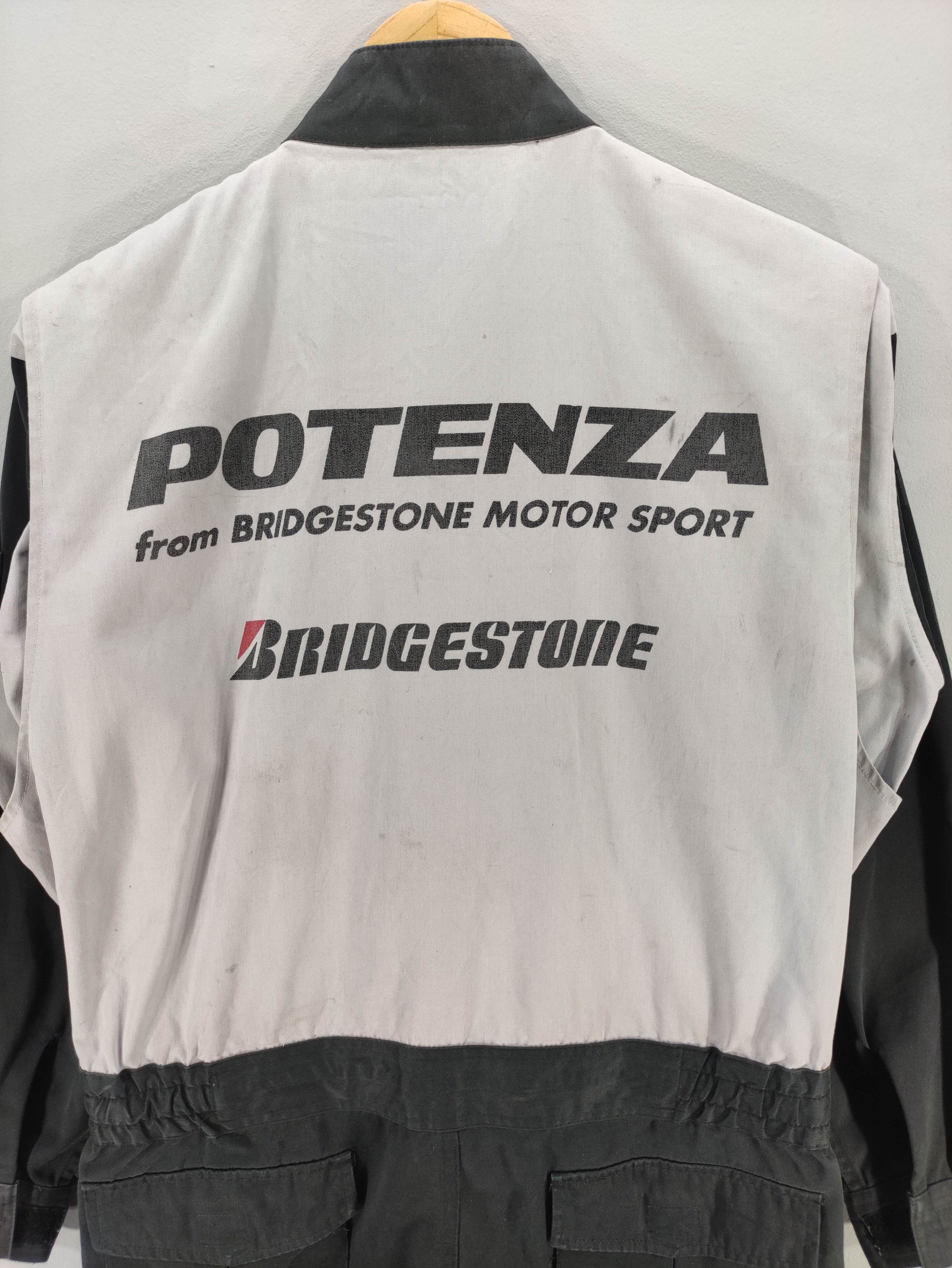 Vintage Vintage Bridgestone Potenza Overall Size US 35 - 13 Thumbnail