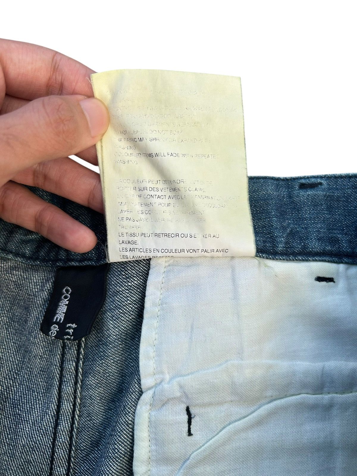 Comme des Garcons Comme des Garcons Vintage Denim Jeans Size US 32 / EU 48 - 8 Thumbnail