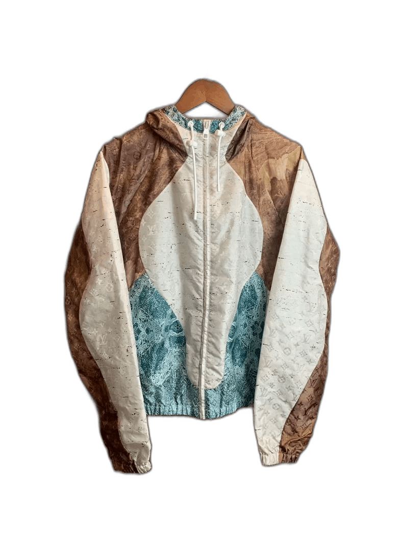 Louis Vuitton Louis Vuitton Louis Vuitton Marble Logo Hooded Jacket-2506 Size US L / EU 52-54 / 3 - 1 Thumbnail