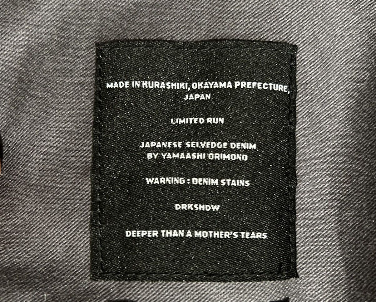 Rick Owens Drkshdw DRKSHDW Rick Owens Denim Flight Bomber Size US M / EU 48-50 / 2 - 4 Thumbnail