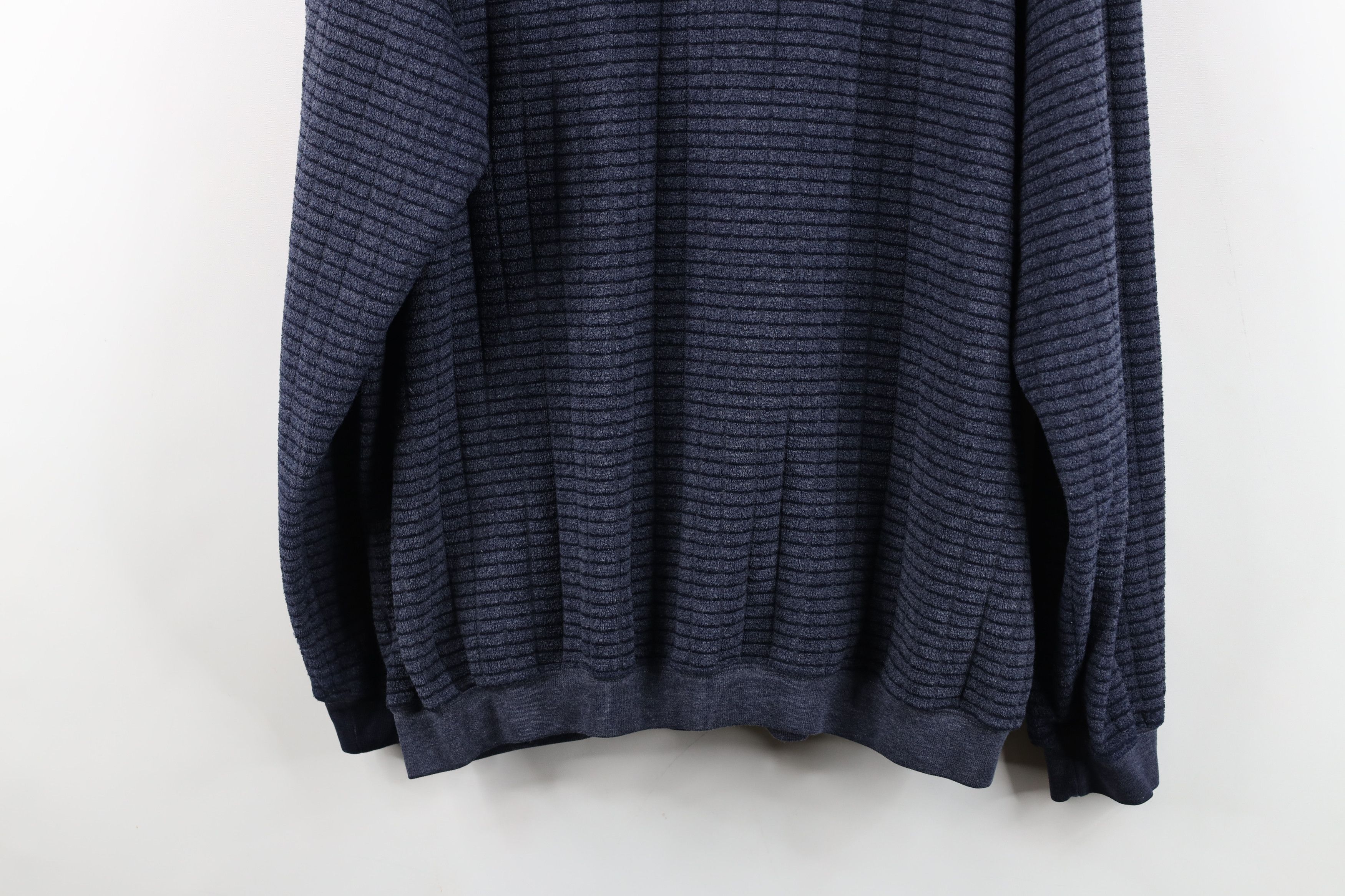 Vintage Vintage 90s Streetwear Fleece Collared Pullover Sweatshirt Size US XL / EU 56 / 4 - 13 Thumbnail