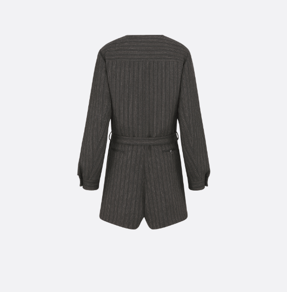Dior o1w1db10625 Zipped Romper in Black Size US 32 / EU 48 - 2 Thumbnail