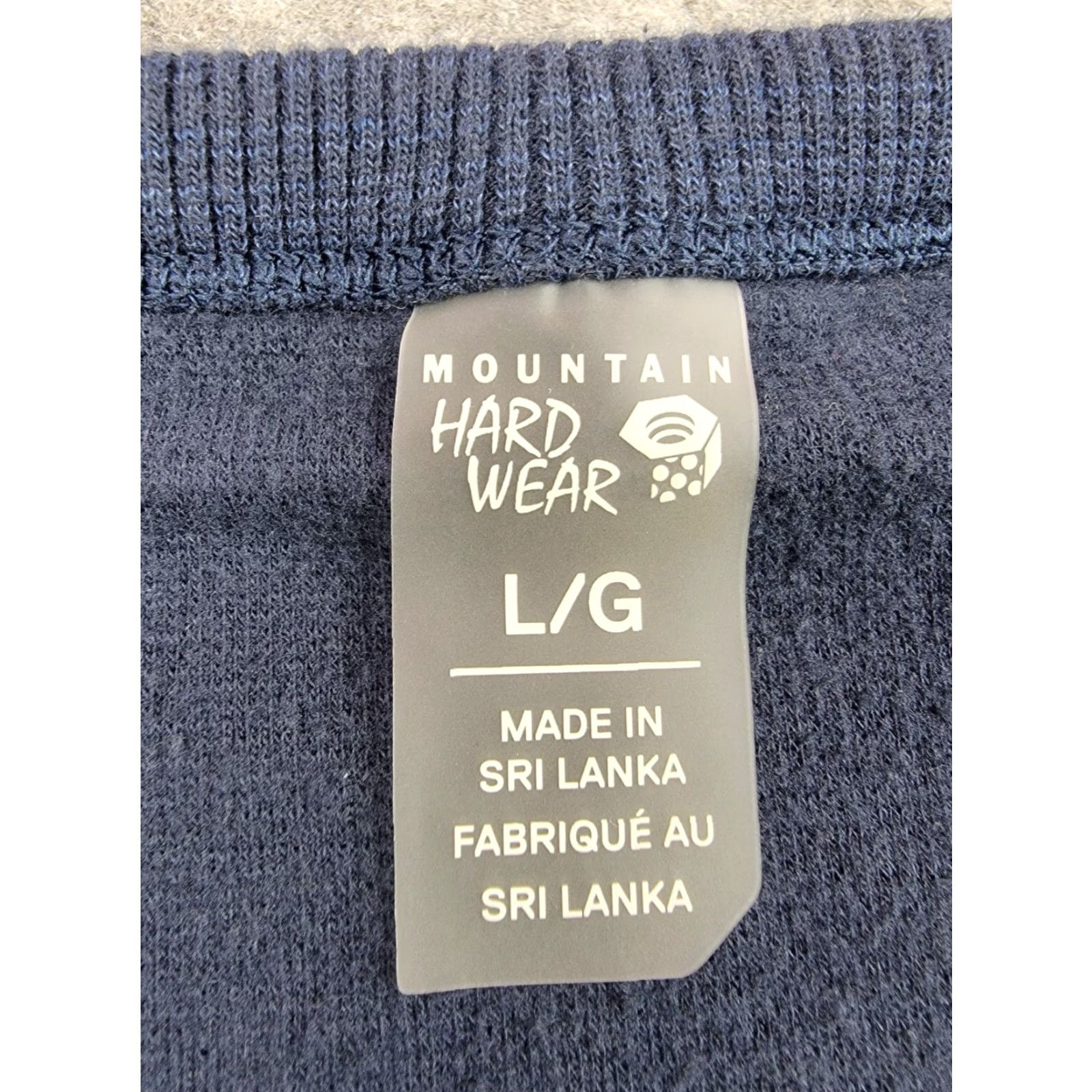 Mountain Hardwear Mountain Hardwear Sweatshirt Womens Large Blue Pullover Outdoor Activewear Sweatshirt Size L / US 10 / IT 46 - 2 Thumbnail