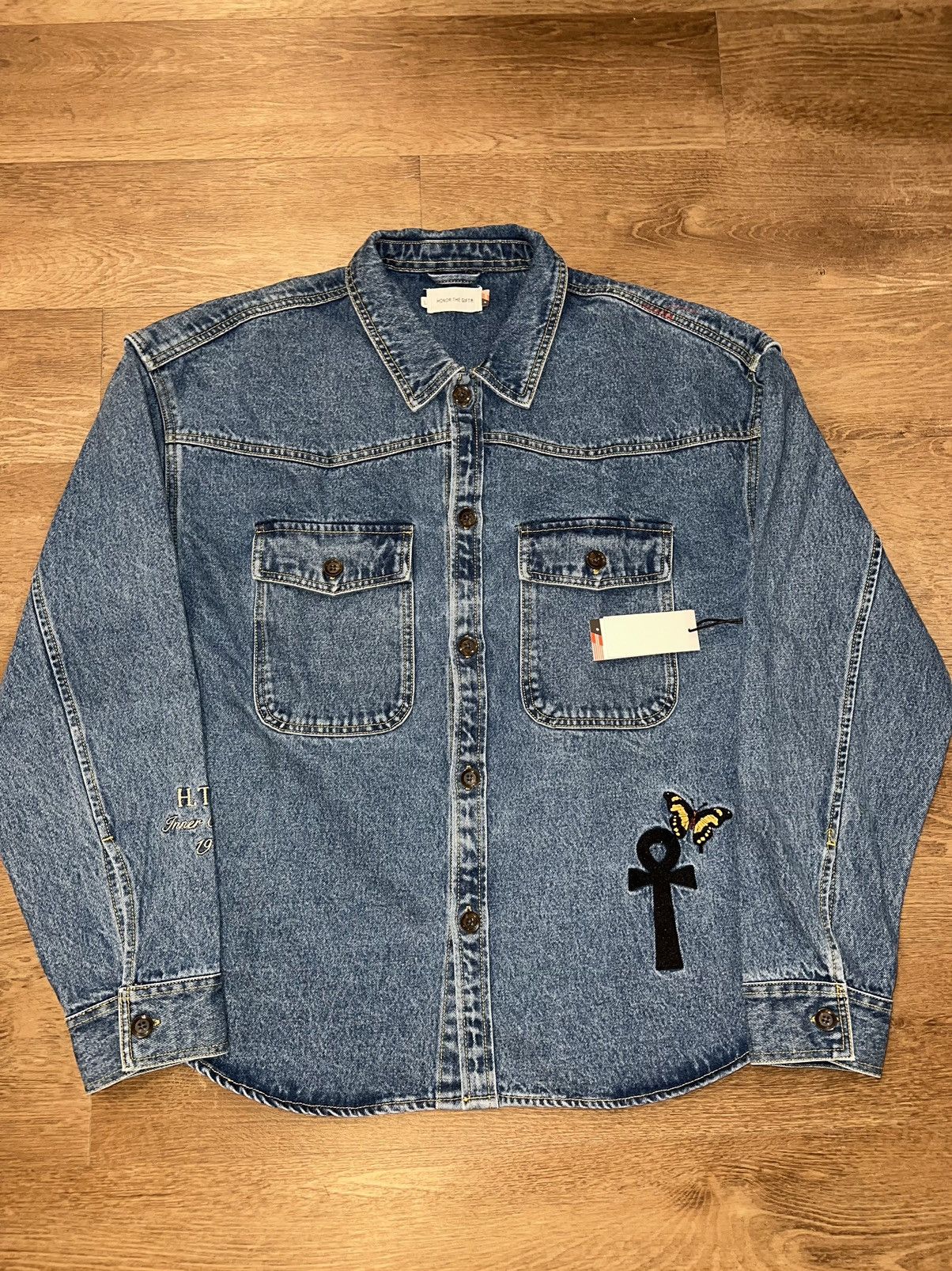 Honor the Gift Honor the Gift Denim Jacket Size US L / EU 52-54 / 3 - 1 Thumbnail