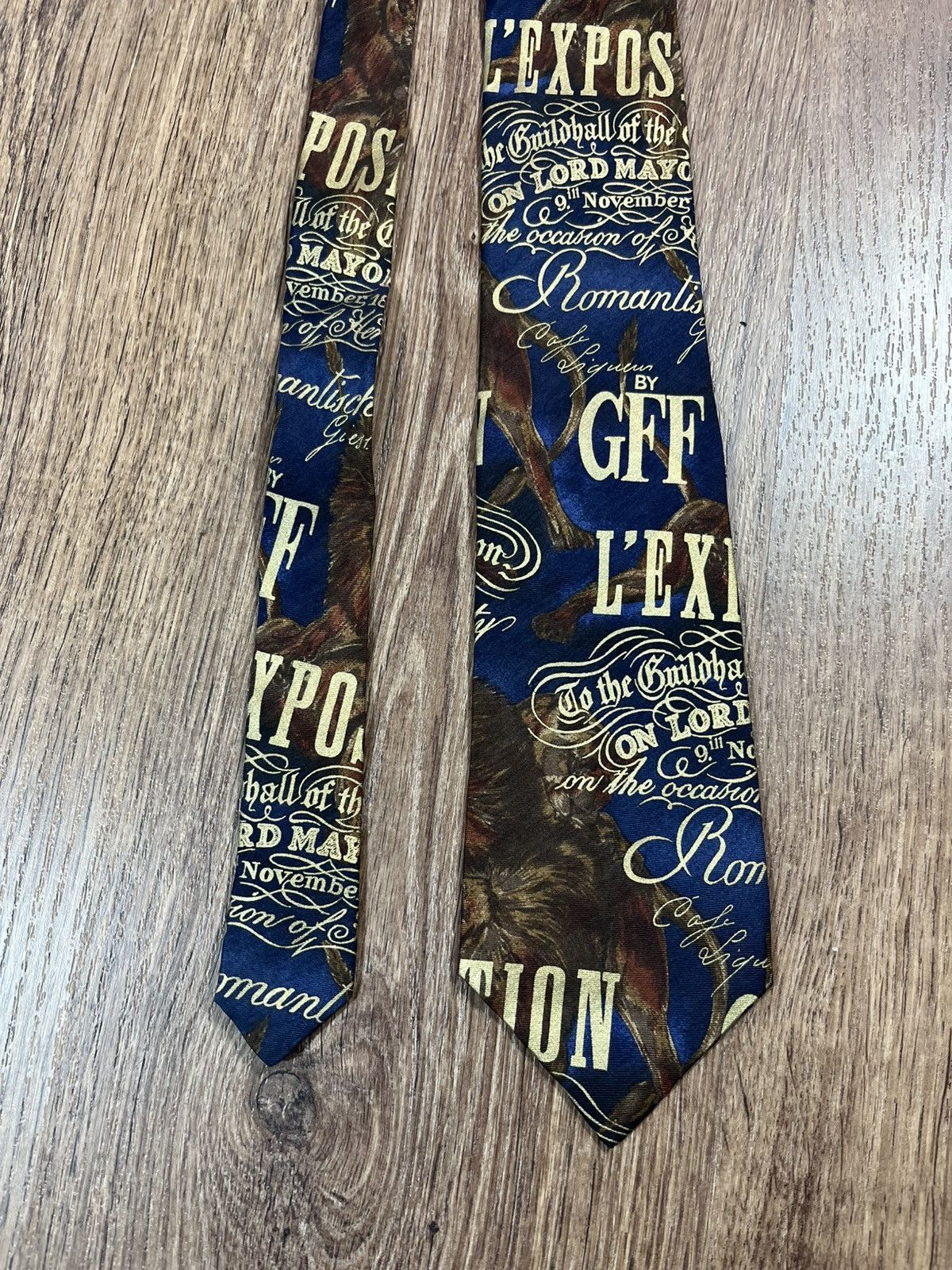 Gianfranco Ferre Vintage Gianfranco Ferre Tie Very Rare Size ONE SIZE - 2 Thumbnail