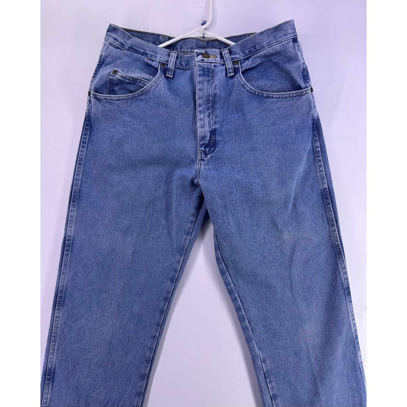 Wrangler Wrangler Blue Jeans Size 34x32 Straight Fit Size US 34 / EU 50 - 4 Thumbnail