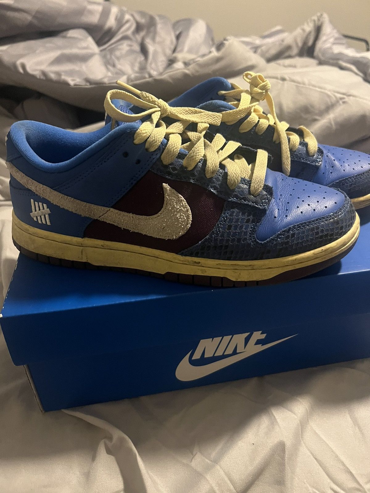 Nike Nike dunk low undefeated x SP “5 on it” Size US 7 / EU 40 - 1 Thumbnail