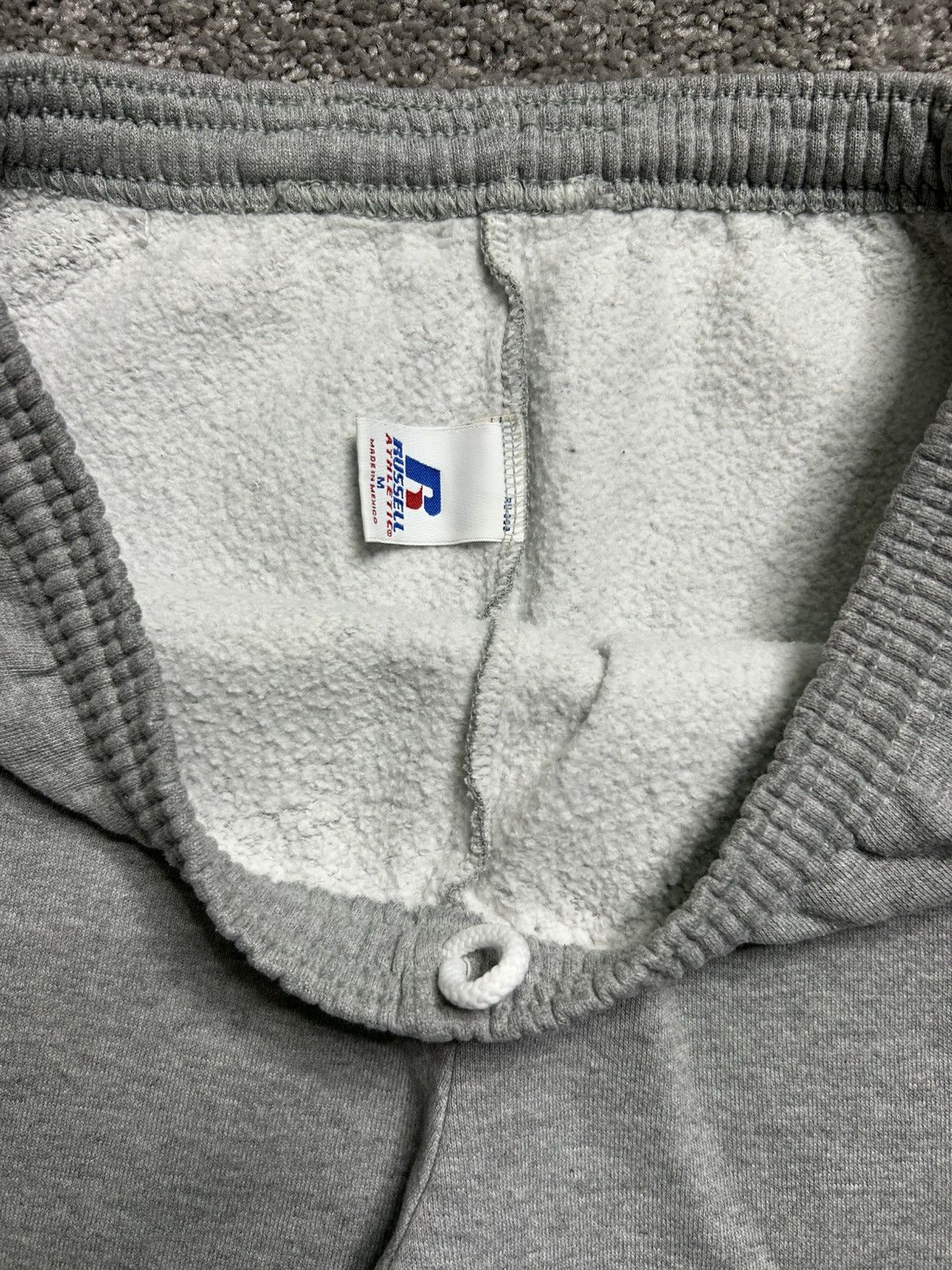 Russell Athletic × Vintage Vintage 90s Russell Cuffed Sweatpants 1990s Size US 31 - 3 Thumbnail